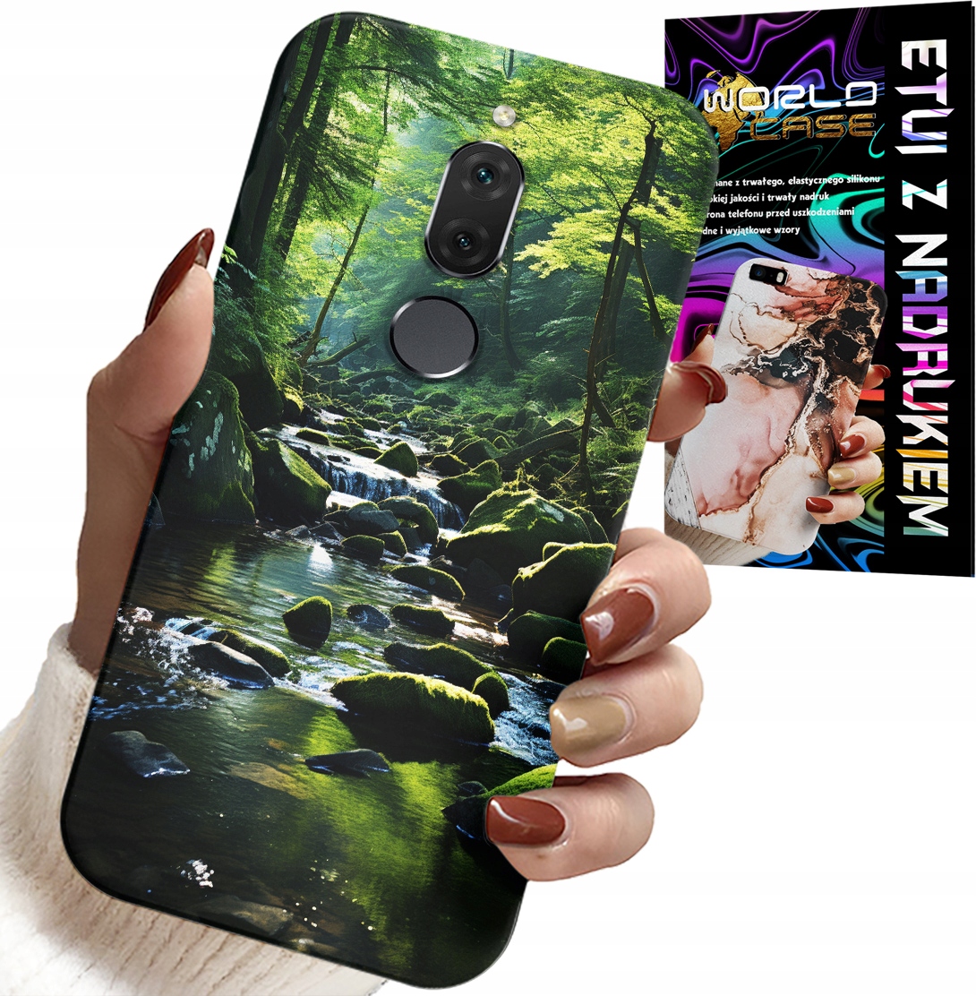 ETUI DO HUAWEI MATE 10 LITE - LAS RZEKA STRUMIEŃ PRZYRODA WIDOKI