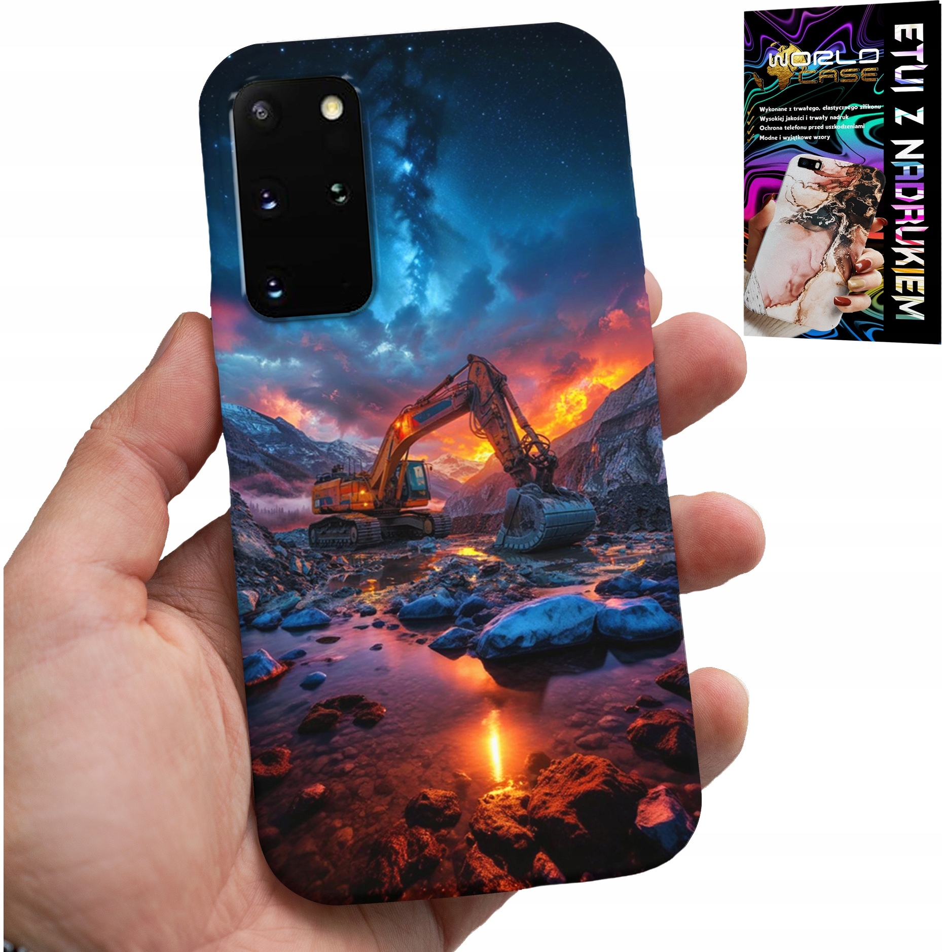 ETUI DO SAMSUNG GALAXY S20 PLUS - TRAKTOR CIĄGNIK ROLNICZY FARMA UPRAWA