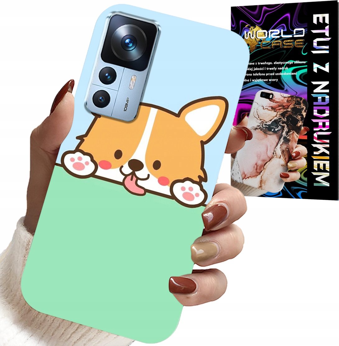 ETUI DO XIAOMI 12T / 12T PRO - SŁODKI PIESEK WZORY Z BAJEK POKROWIEC