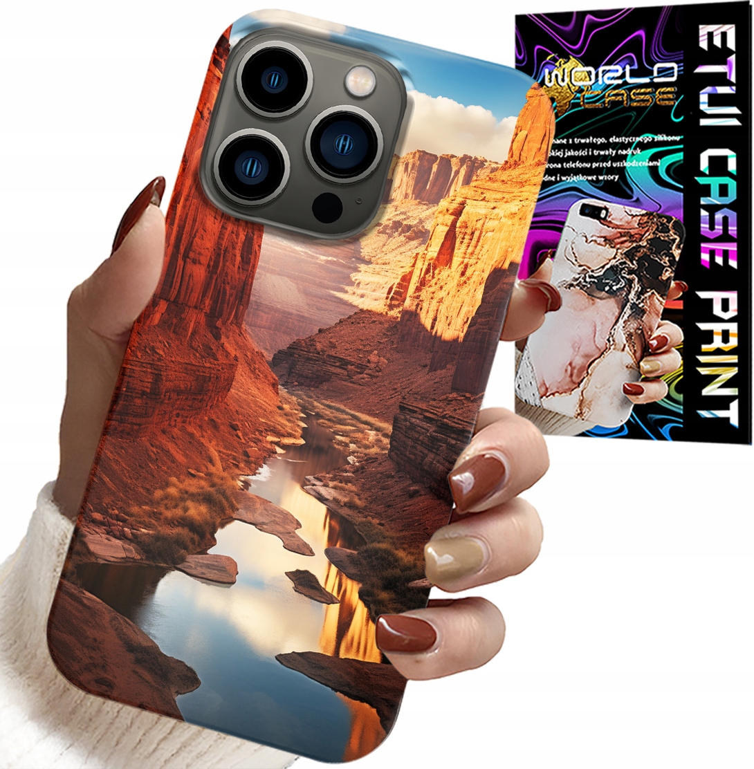 ETUI DO IPHONE 16 PRO - WIELKI KANION PUSTYNIA PIĘKNE WZORY CASE
