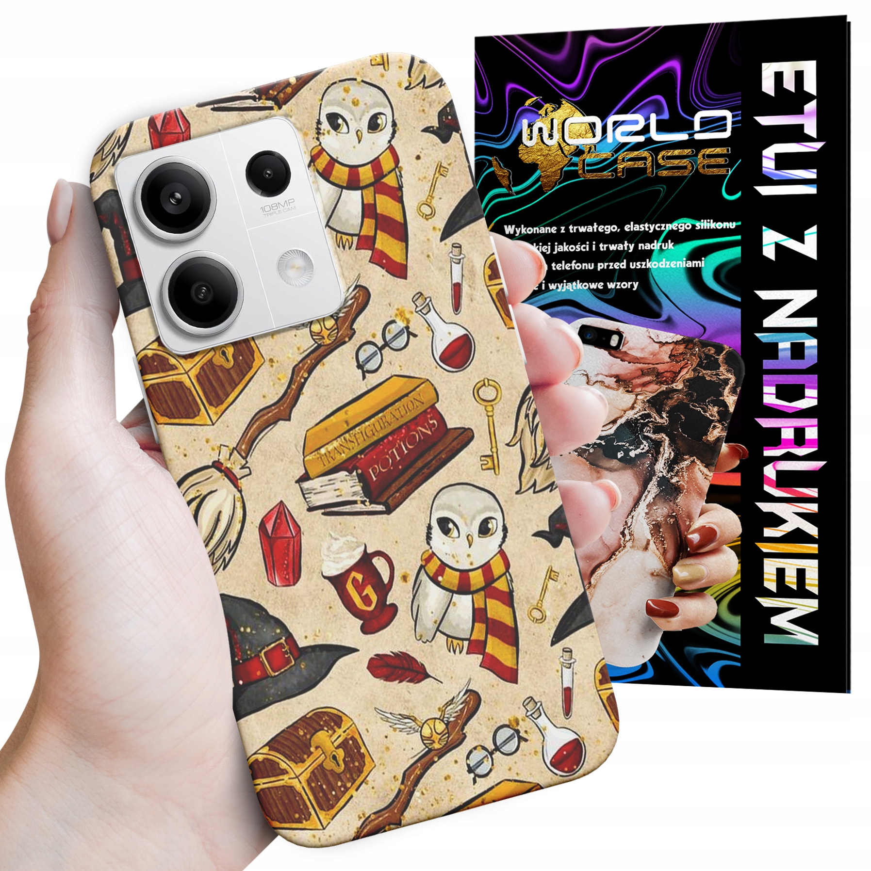 ETUI CASE DO XIAOMI NOTE 13 PRO 5G - WZORY DLA FANÓW ŚWIATA MAGII