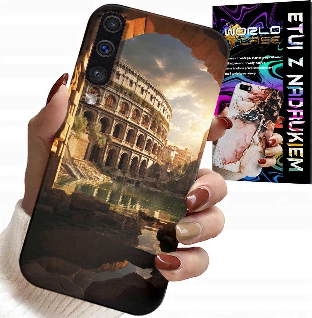 ETUI DO SAMSUNG GALAXY A70 - RZYM COLOSSEUM RZYMIANIE STAROŻYTNOŚĆ