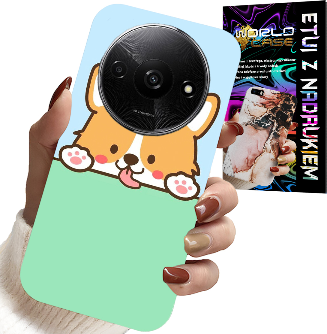 ETUI DO XIAOMI REDMI A3 - SŁODKI PIESEK WZORY Z BAJEK POKROWIEC