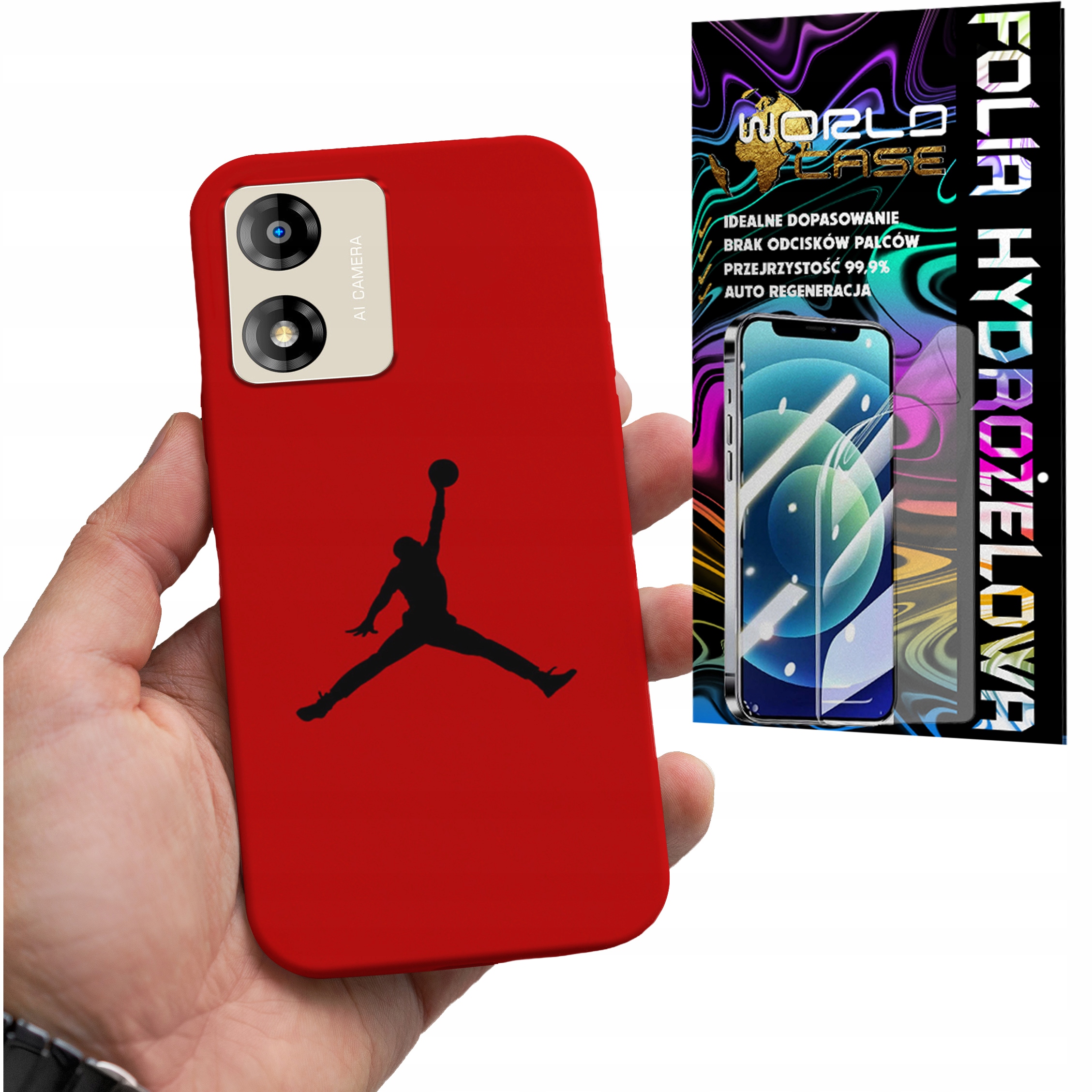 ETUI DO MOTOROLA MOTO E13 - KOSZYKÓWKA WZORY DLA FANÓW NBA + FOLIA