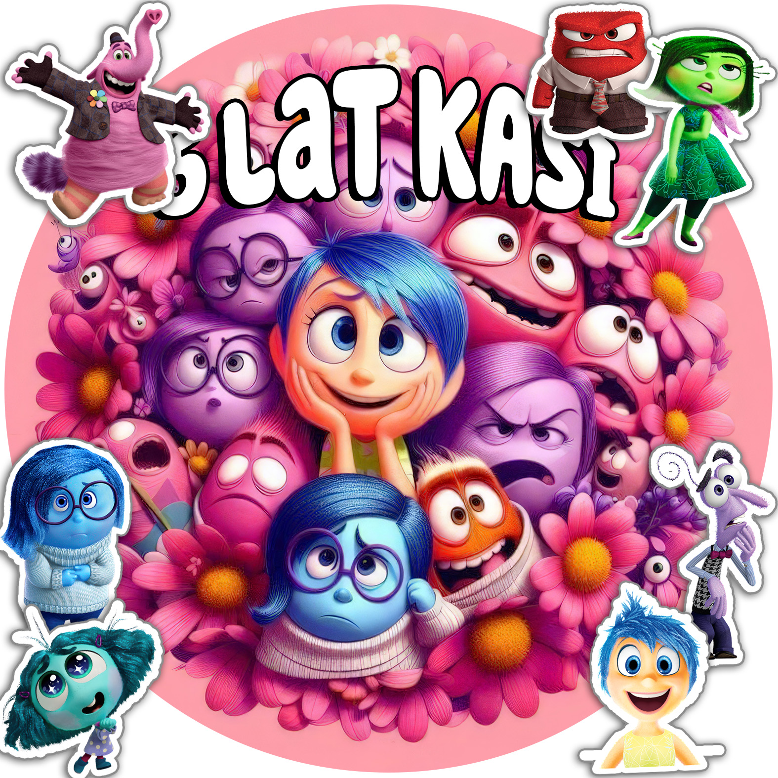 OPŁATEK NA TORT 30CM - W GŁOWIE SIĘ NIE MIEŚCI + IMIĘ + GRATIS! 24CM 26CM