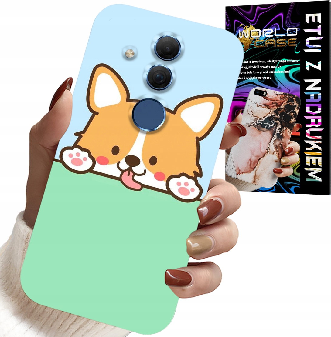 ETUI DO HUAWEI MATE 20 LITE - SŁODKI PIESEK WZORY Z BAJEK POKROWIEC