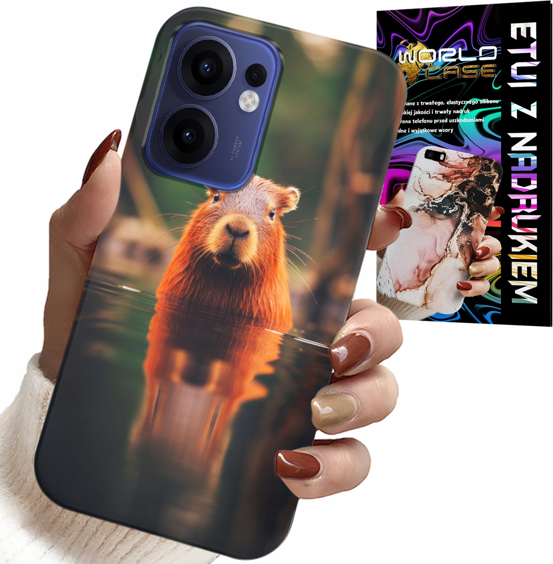 ETUI DO OPPO FIND X5 LITE - SŁODKA KAPIBARA, CAPIBARA, WIELE WZORÓW
