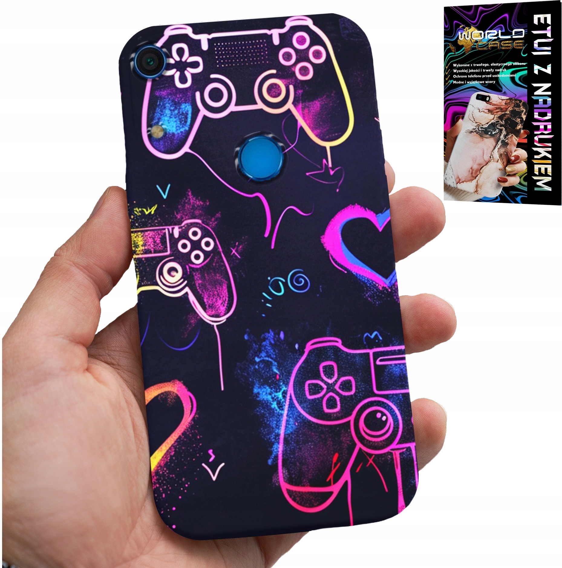 ETUI DO HUAWEI Y6S - CASE DLA GRACZA, GRA, WZORY DLA GAMERA