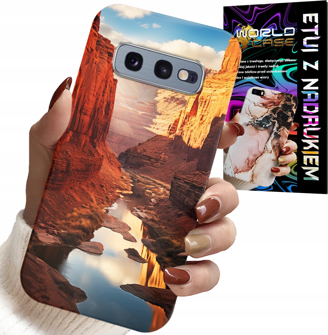 ETUI DO SAMSUNG GALAXY S10E - WIELKI KANION PUSTYNIA PIĘKNE WZORY CASE