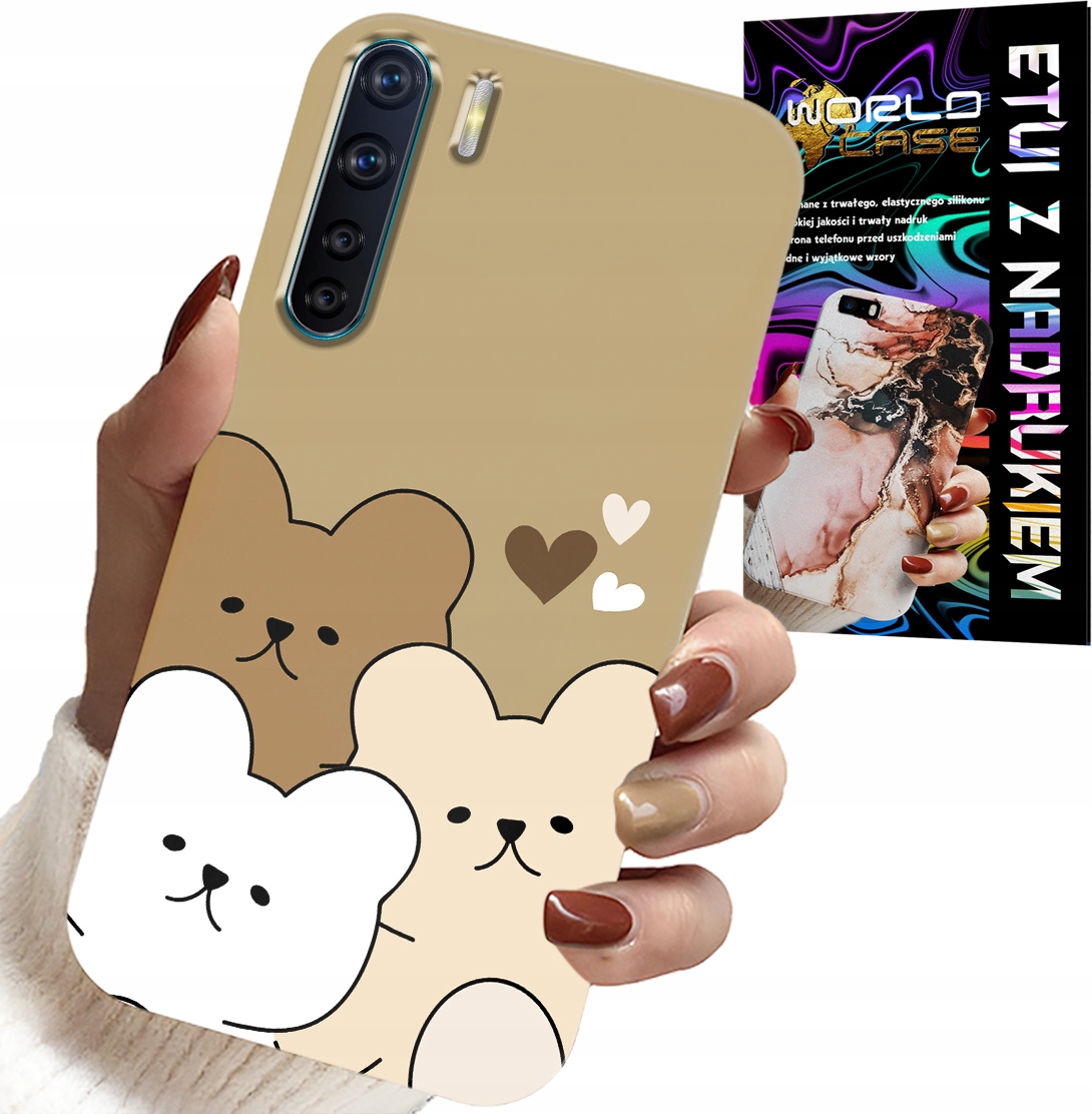 ETUI DO OPPO A91 - MIŚ, MISIE WZORY DLA NAJMŁODSZYCH DZIECI