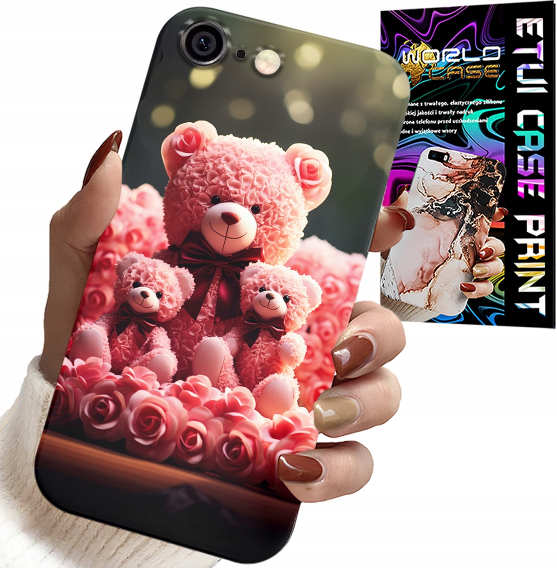 ETUI DO IPHONE 6 / 6S - RODZINKA RÓŻANYCH MISIÓW UPOMINEK +FOLIA