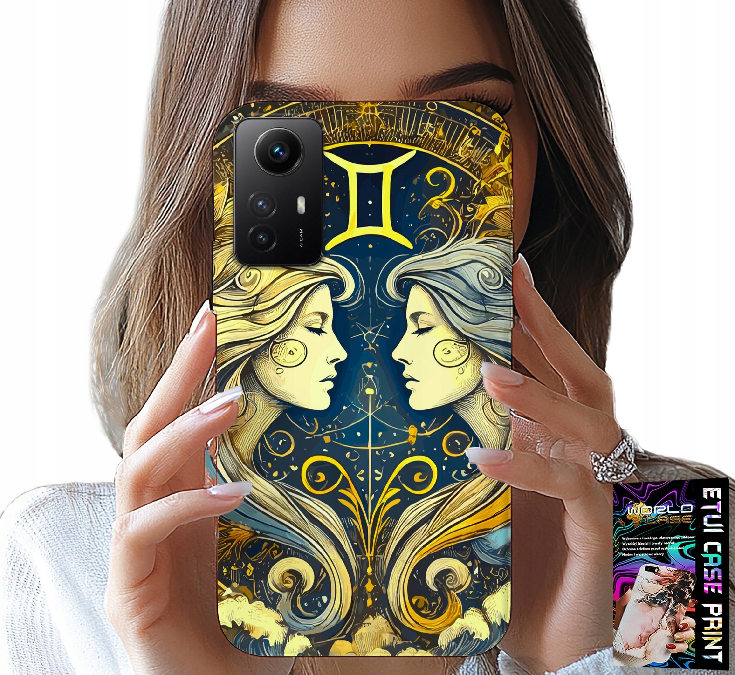 ETUI DO XIAOMI NOTE 12S 4G - ZNAK ZODIAKU, BLIŹNIĘTA ASTRONOMIA CASE