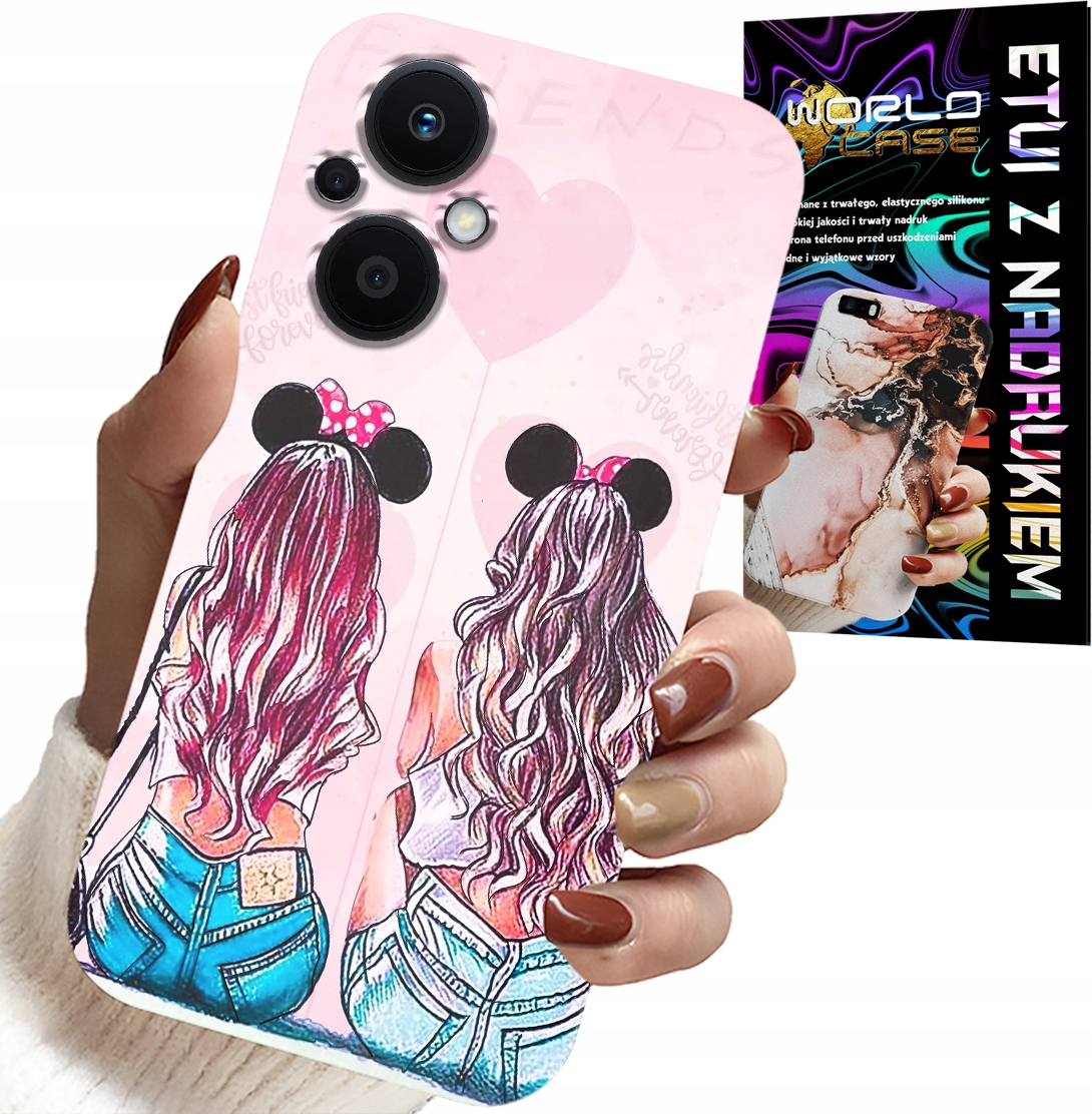 ETUI DO OPPO RENO8 LITE 5G - WZÓR DLA NAJLEPSZYCH KOLEŻANEK KOLEŻANKI