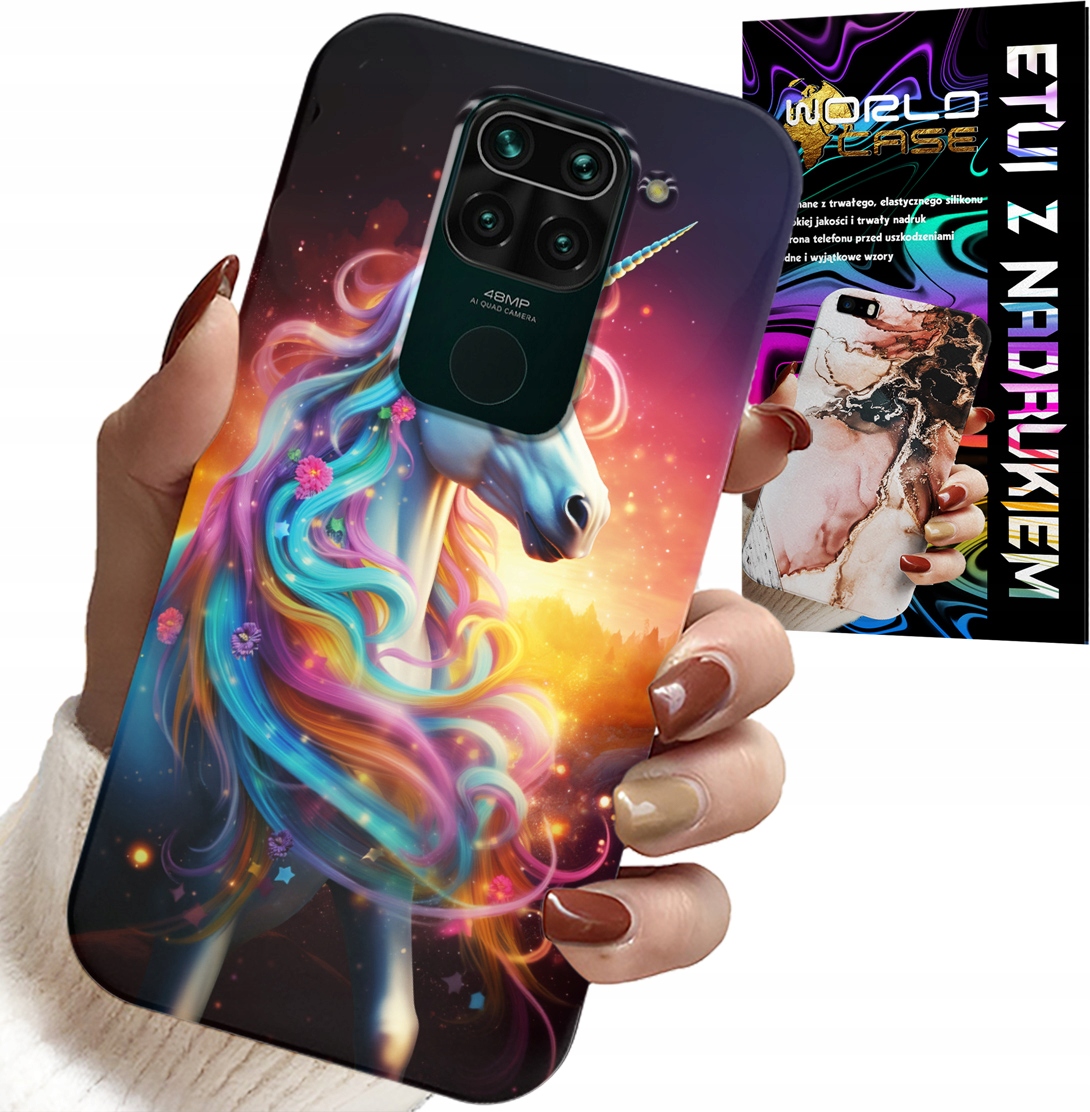 ETUI DO XIAOMI NOTE 9 - JEDNOROŻEC WZORY DLA DZIEWCZYNEK PREZENT