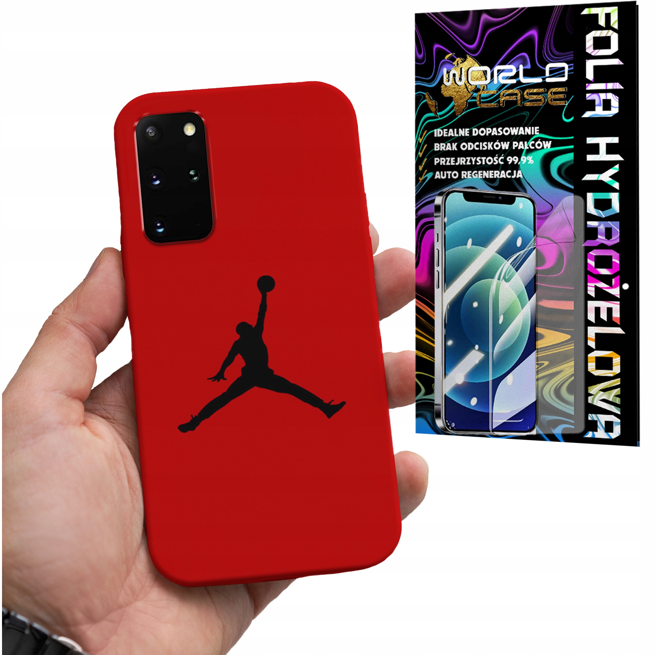 ETUI CASE DO SAMSUNG S20 PLUS - KOSZYKÓWKA WZORY DLA FANÓW NBA + FOLIA