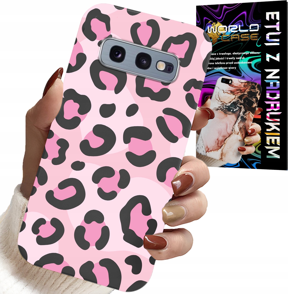 ETUI DO SAMSUNG GALAXY S10E - RÓŻOWA PANTERKA PANTERA KOBIECE WZORY
