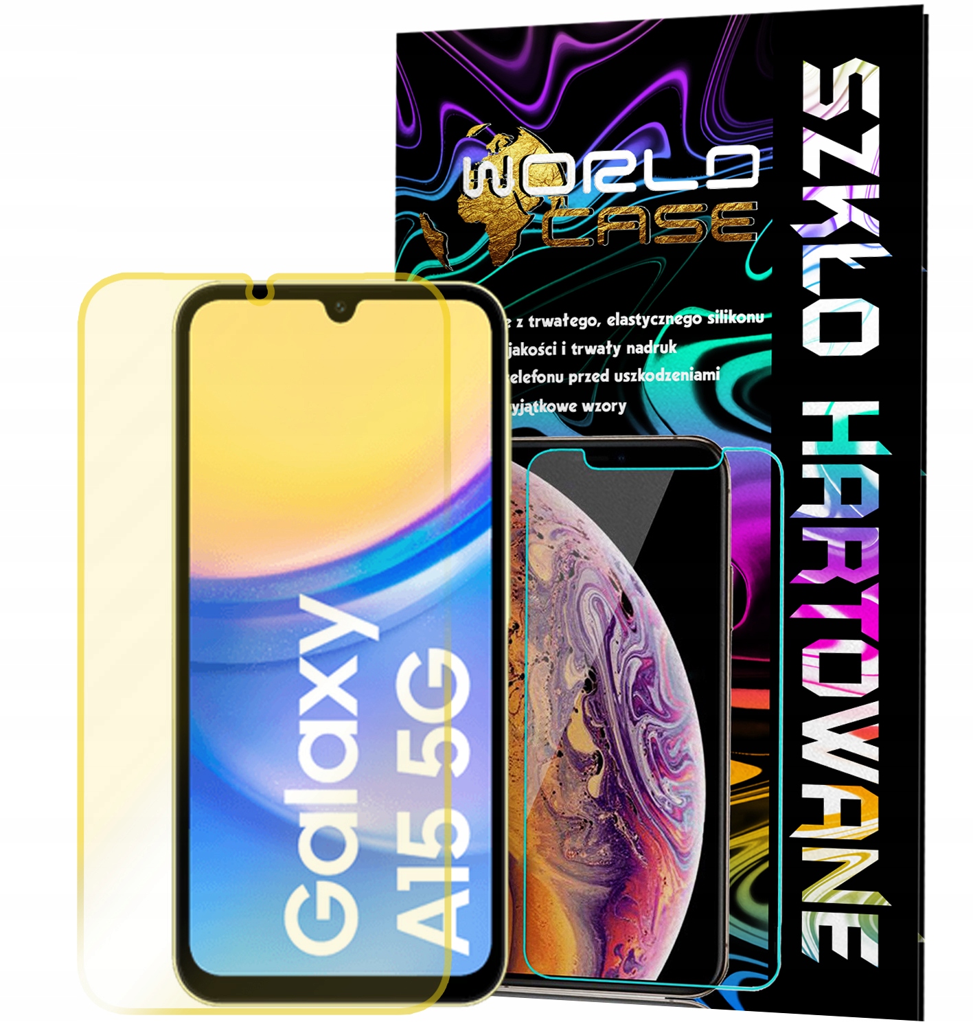 SZKŁO HARTOWANE DO SAMSUNG GALAXY A15 5G NA EKRAN SZKIEŁKO OCHRONNE