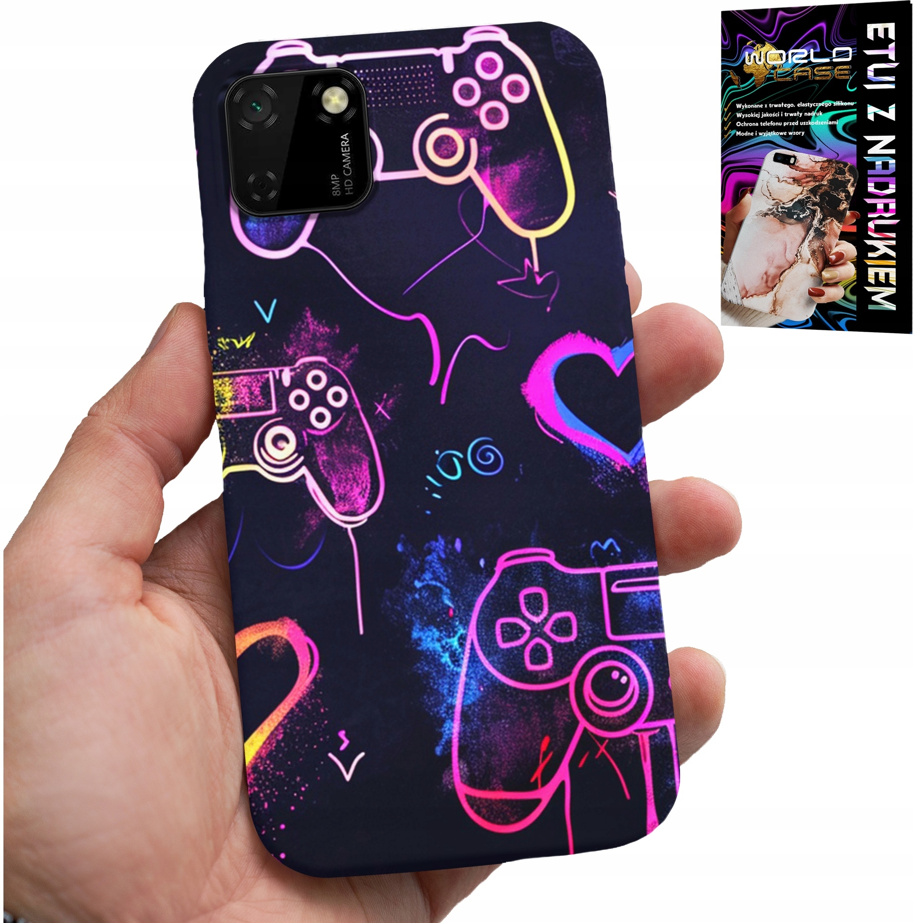 ETUI DO HUAWEI Y5P - CASE DLA GRACZA, GRA, WZORY DLA GAMERA