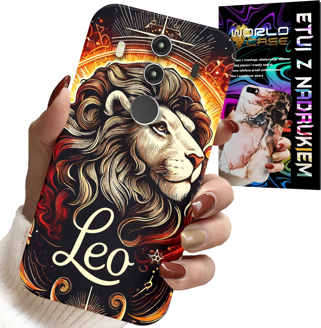 ETUI DO HUAWEI MATE 10 PRO - LEW, ZNAK ZODIAKU ASTRONOMIA, CASE + FOLIA
