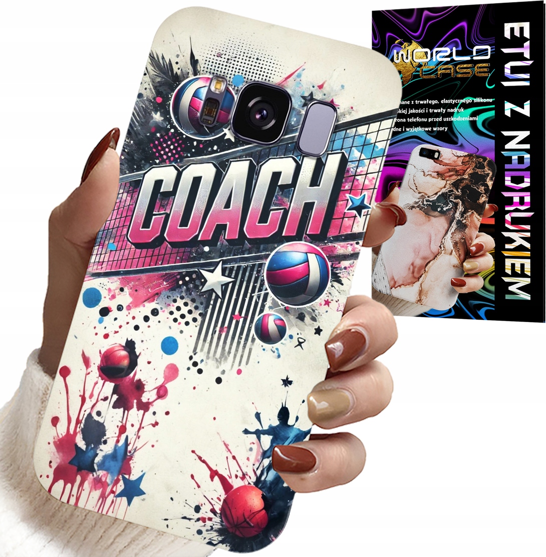 ETUI DO SAMSUNG GALAXY S8 - SIATKÓWKA COACH SIATKA OBUDOWA, PLECKI