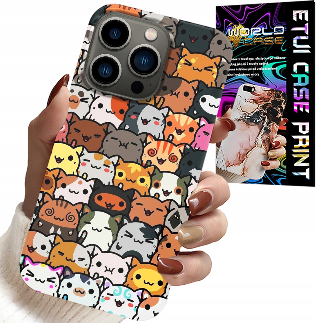 ETUI DO IPHONE 16 PRO - PLECKI W SŁODKIE KOTKI, KOTY, OBUDOWA