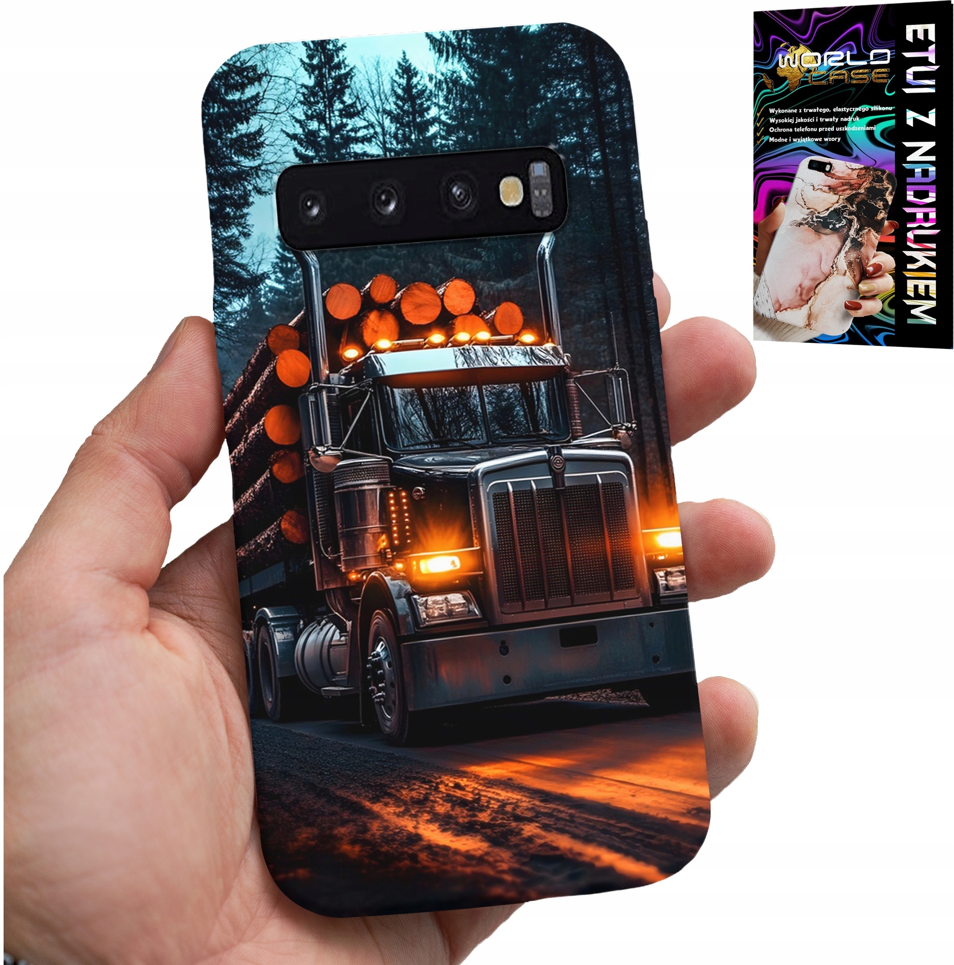 ETUI DO SAMSUNG GALAXY S10 - TIR POJAZD CIĘŻAROWY PLECKI OBUDOWA CASE