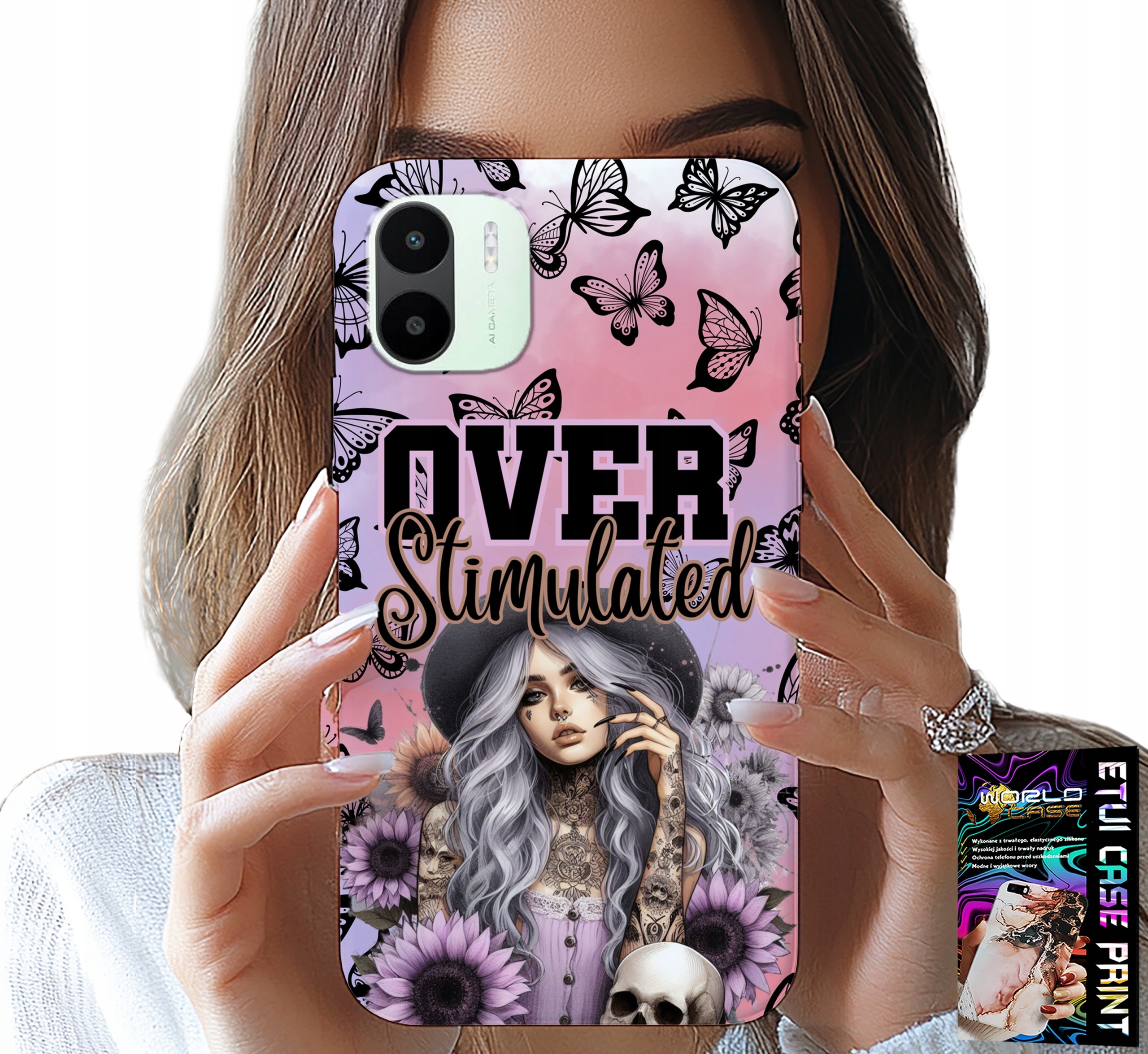 ETUI DO XIAOMI REDMI A2 - OVER STIMULATED, NASTOLETNIE WZORY, CASE