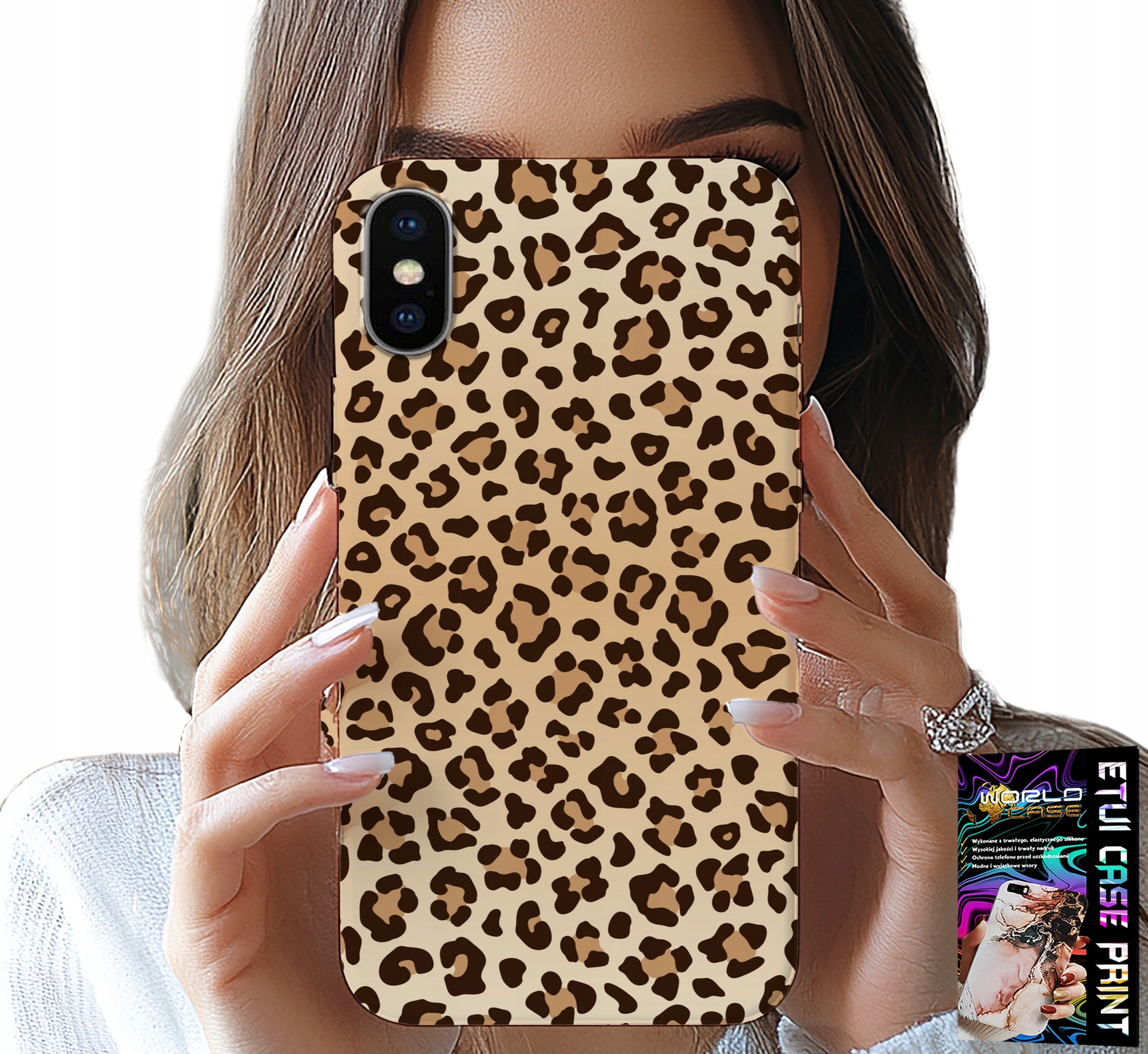 ETUI DO IPHONE XS MAX - PLECKI W PANTERKĘ MODNE KOBIECE WZORY