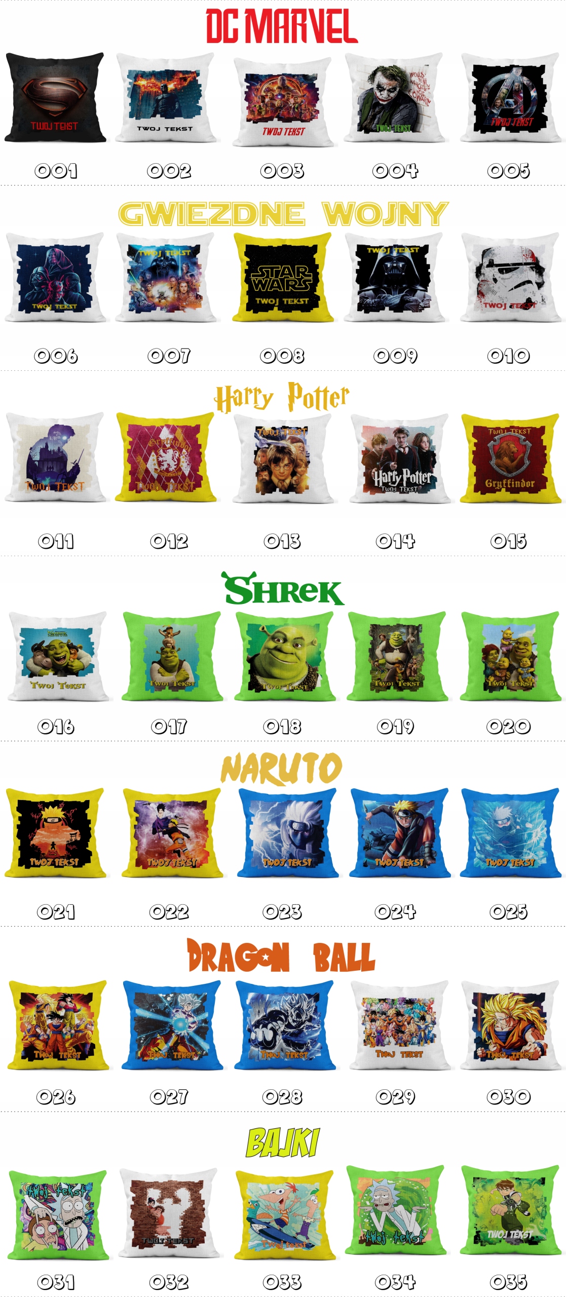 POSZEWKA Z NADRUKIEM BAWEŁNIANA 40x40CM - SONIC GRA