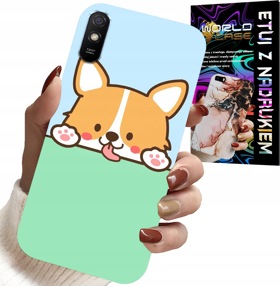 ETUI DO XIAOMI REDMI 9A - SŁODKI PIESEK WZORY Z BAJEK POKROWIEC