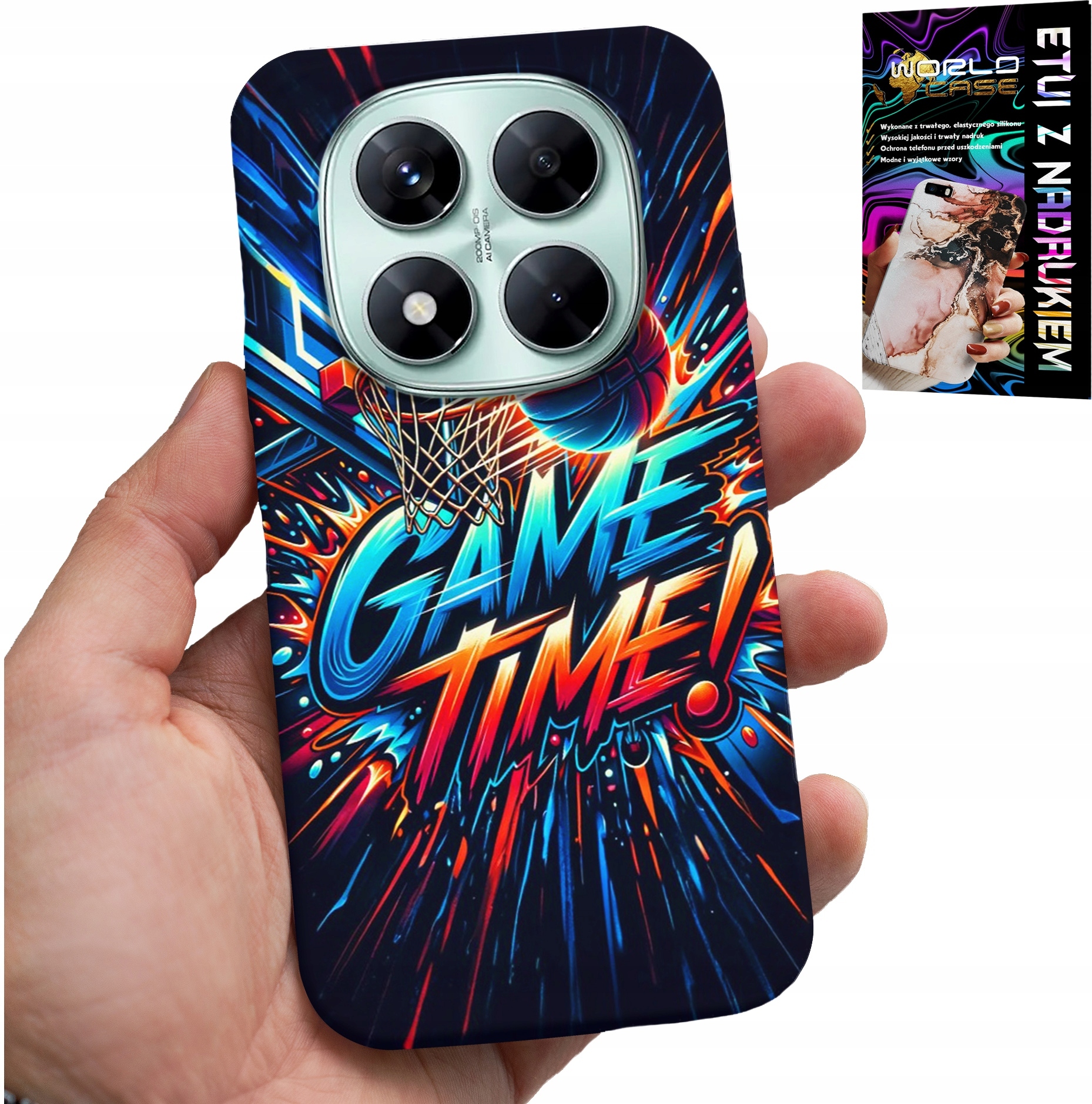ETUI DO XIAOMI NOTE 14 PRO 5G - KOSZYKÓWKA NBA FAN 23 GAME TIME, OBUDOWA
