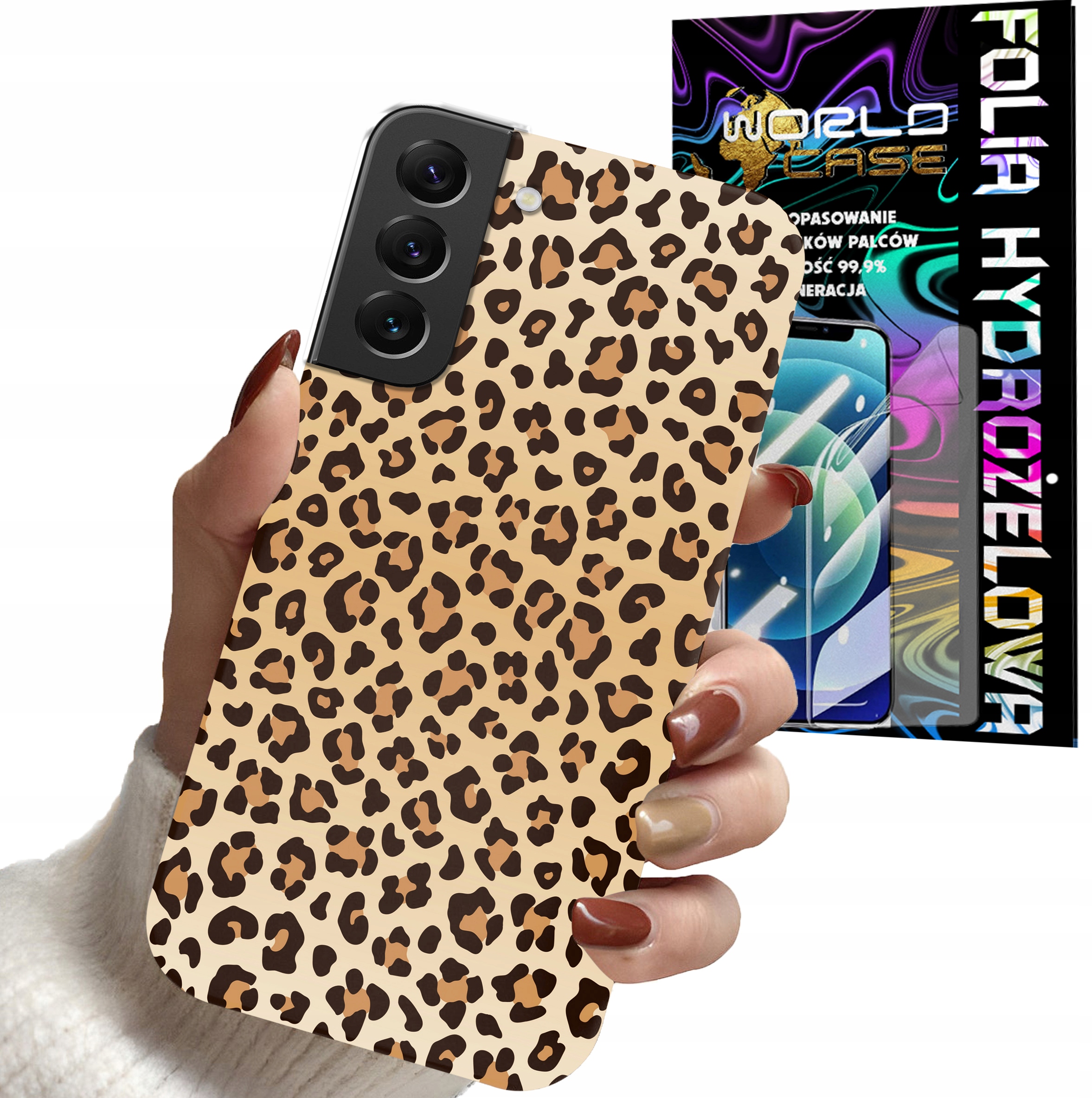 ETUI CASE DO SAMSUNG S21 - PANTERKA WZORKI MODNE WZORY DLA KOBIET + FOLIA