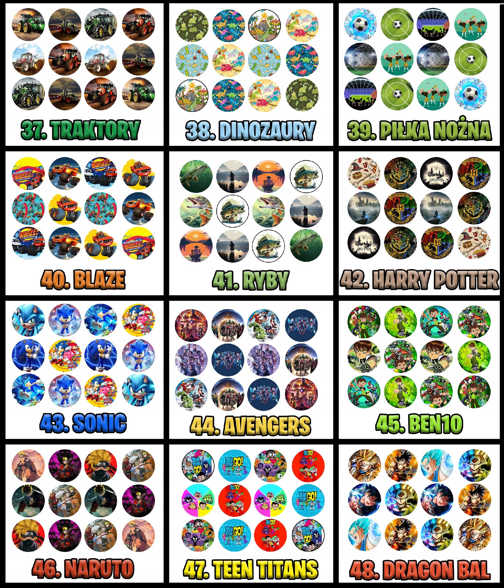 OPŁATEK na BABECZKI MUFFINKI na urodziny 12szt. - W GŁOWIE SIĘ NIE MIEŚCI