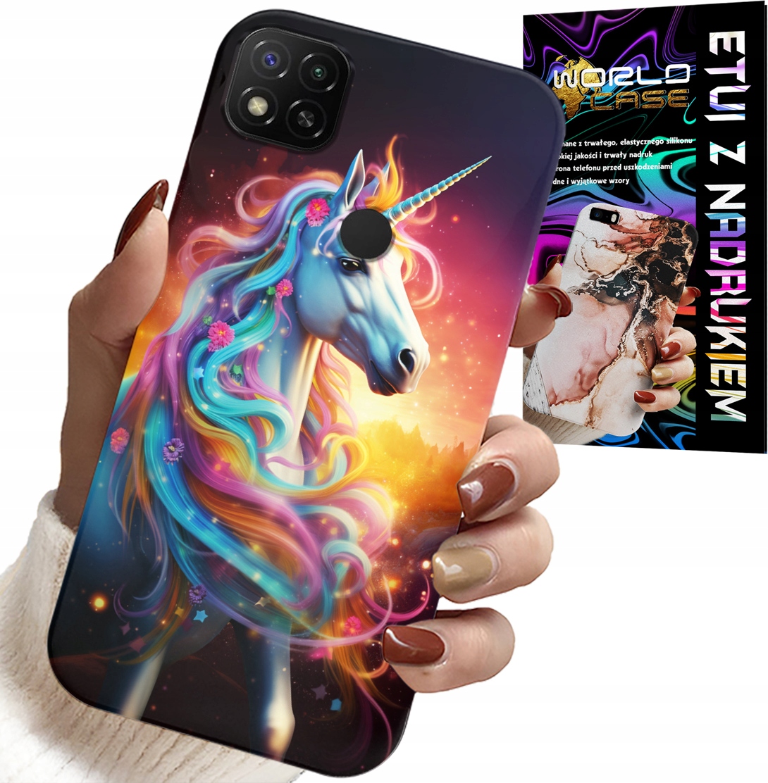 ETUI DO XIAOMI REDMI 9C - JEDNOROŻEC WZORY DLA DZIEWCZYNEK PREZENT