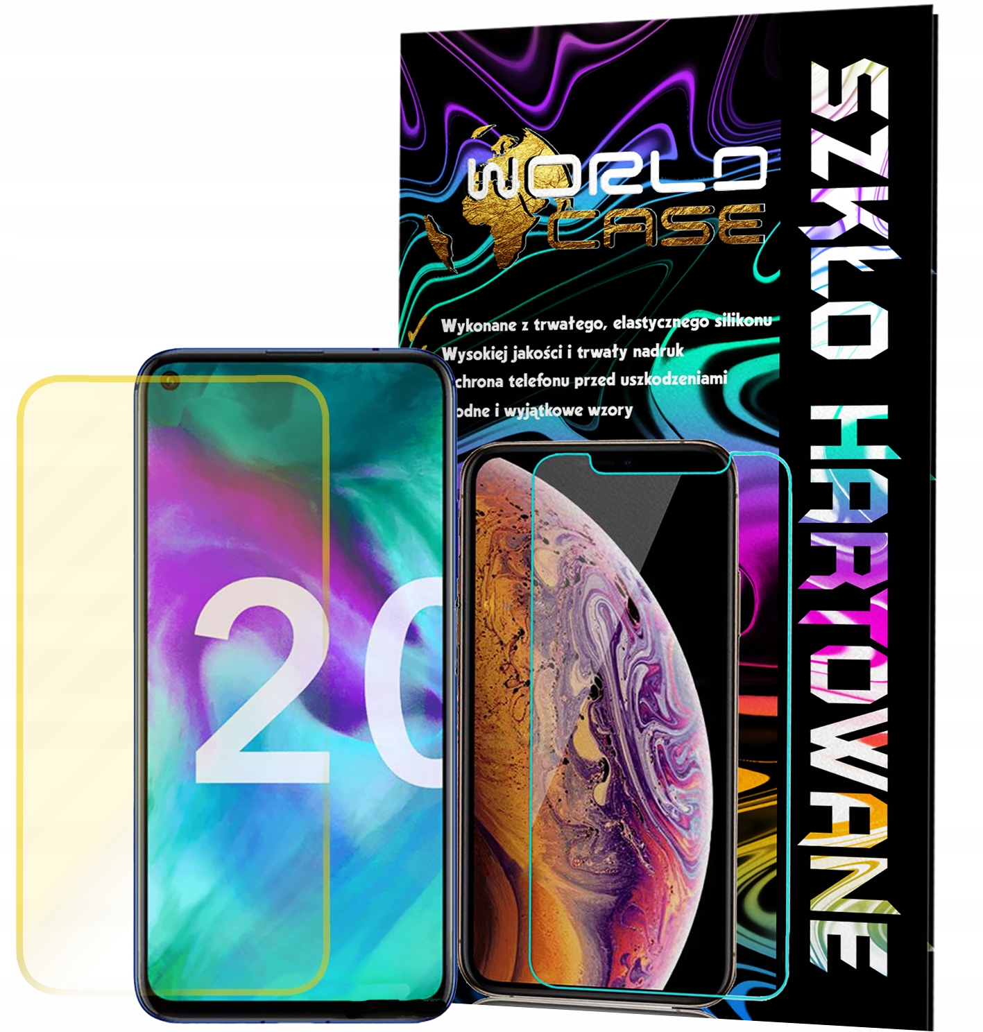 SZKŁO HARTOWANE DO HONOR 20 NA EKRAN SZKIEŁKO OCHRONNE