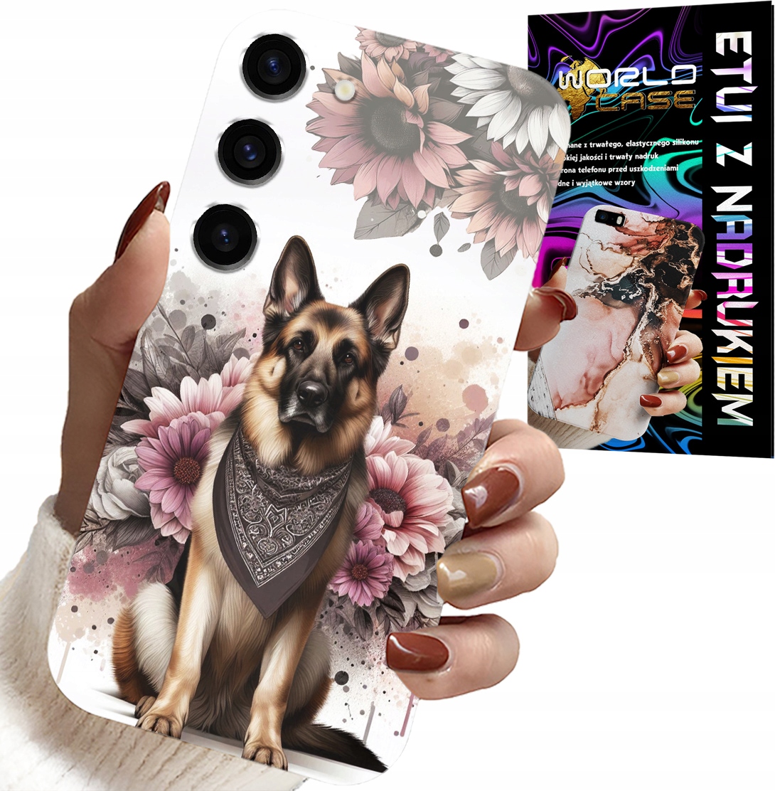 ETUI DO SAMSUNG GALAXY S23 PLUS - OWCZAREK NIEMIECKI RASY PSÓW PSY CASE