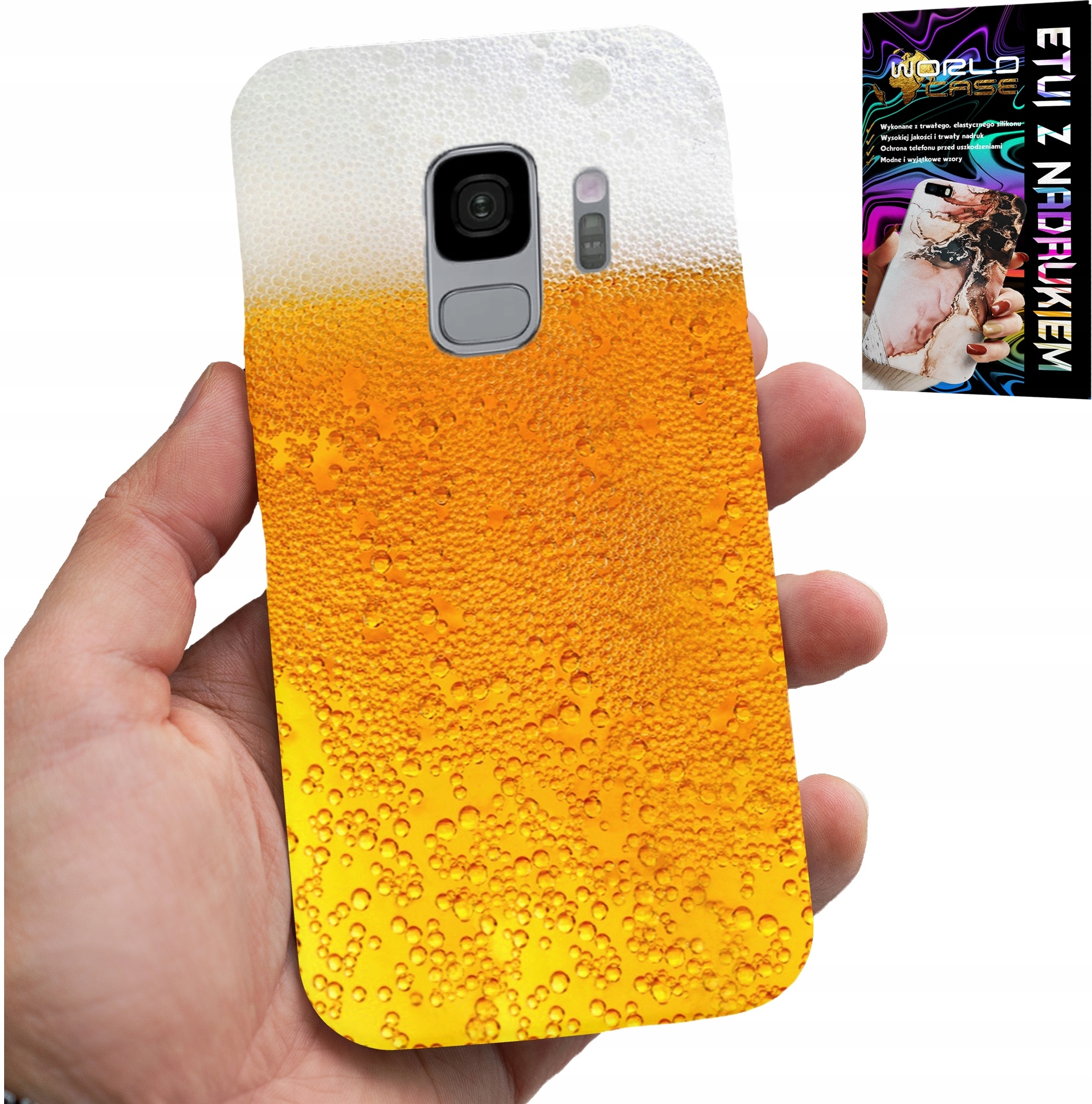 ETUI DO SAMSUNG GALAXY S9 - PIWO, KUFEL PIWA WZORY DLA MĘŻCZYZN CASE