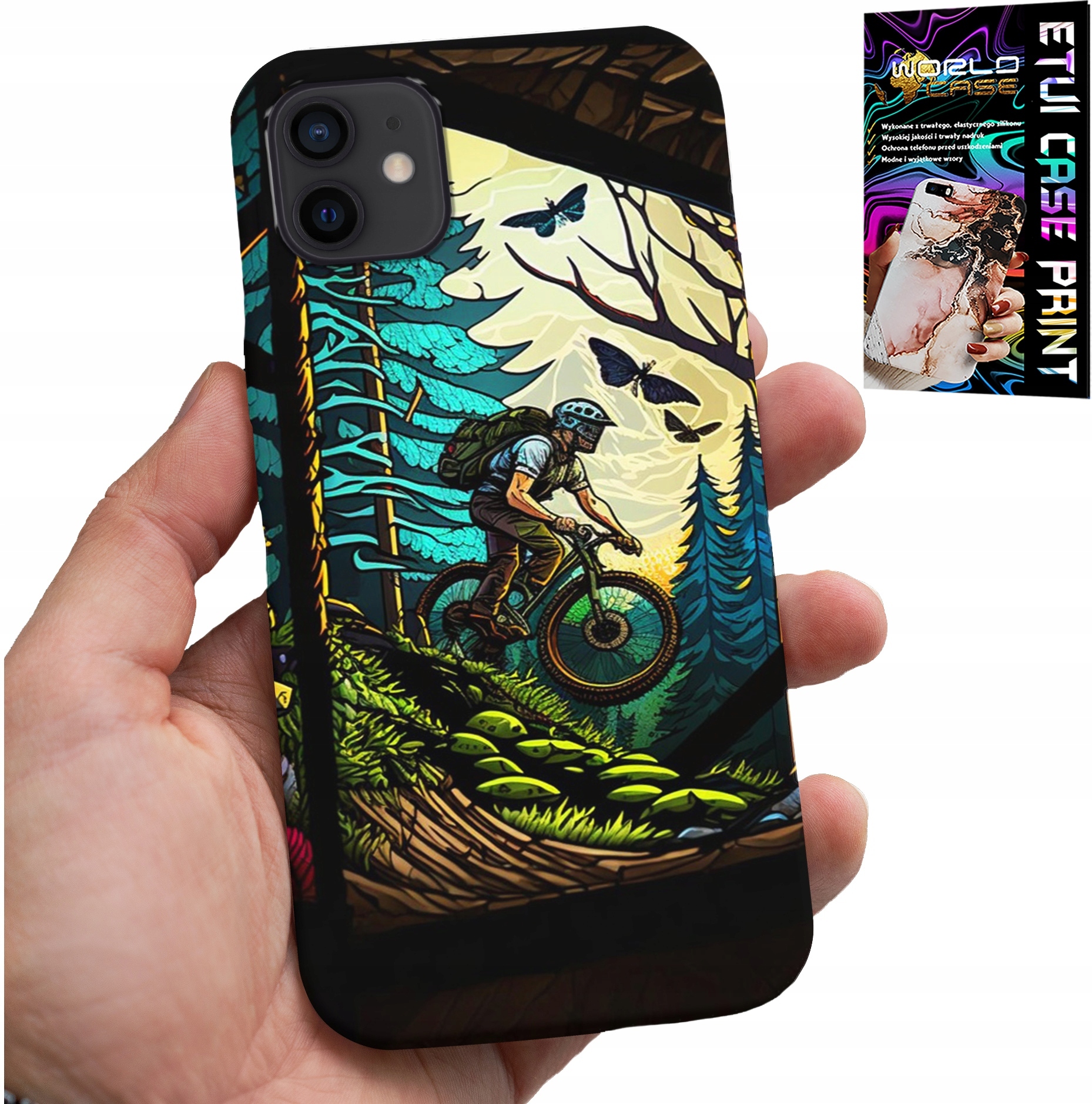 ETUI DO IPHONE 11 - ROWERY WYPRAWY EKSTREMALNE PO LESIE