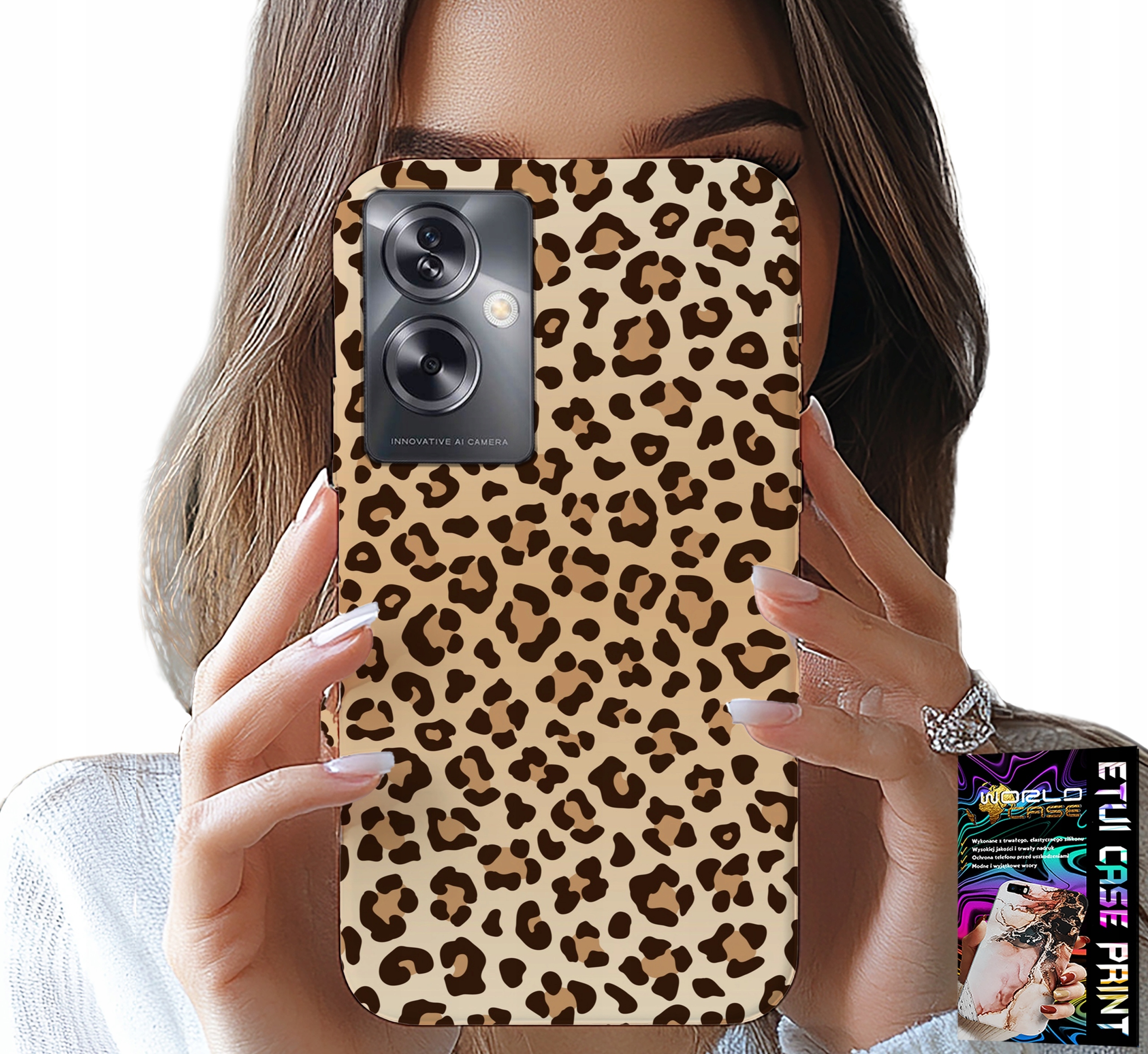 ETUI DO OPPO A79 5G - PLECKI W PANTERKĘ MODNE KOBIECE WZORY