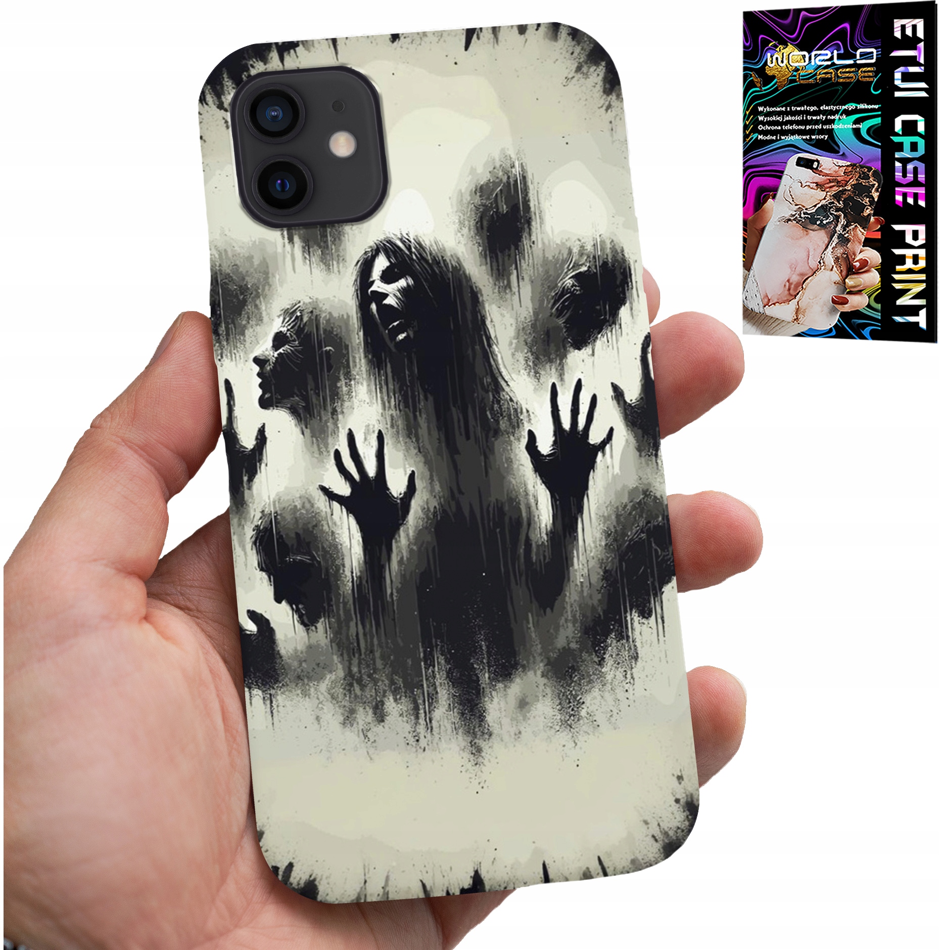 ETUI DO IPHONE 11 - ŻYWE TRUPY THE WALKING DEAD ZOMBI +SZKŁO