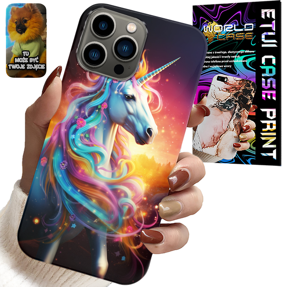 ETUI DO IPHONE 13 PRO - JEDNOROŻEC WZORY DLA DZIEWCZYNEK PREZENT