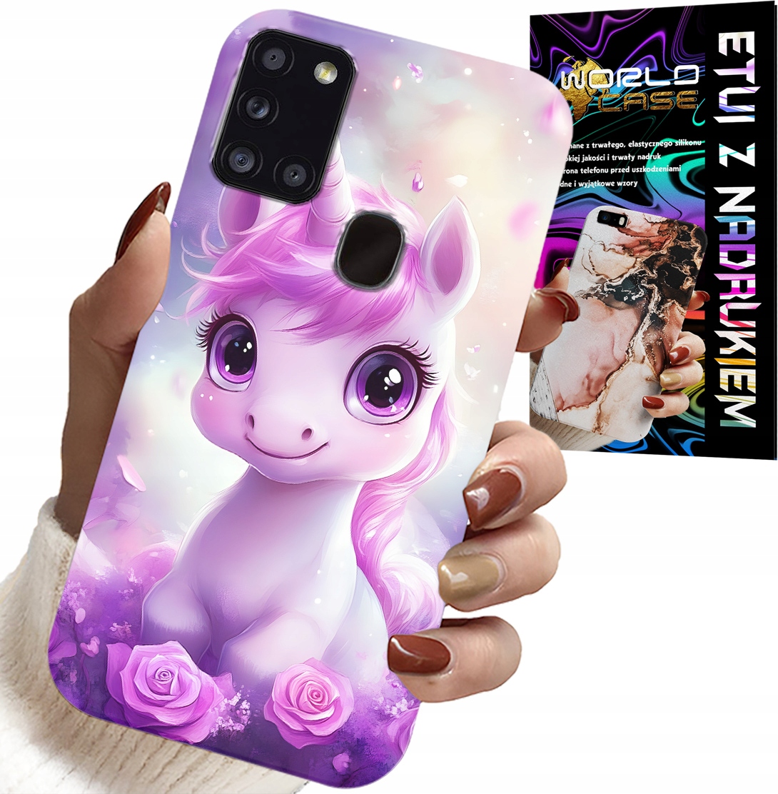ETUI DO SAMSUNG GALAXY A21s - SŁODKI JEDNOROŻEC, WZORY DLA DZIECI CASE