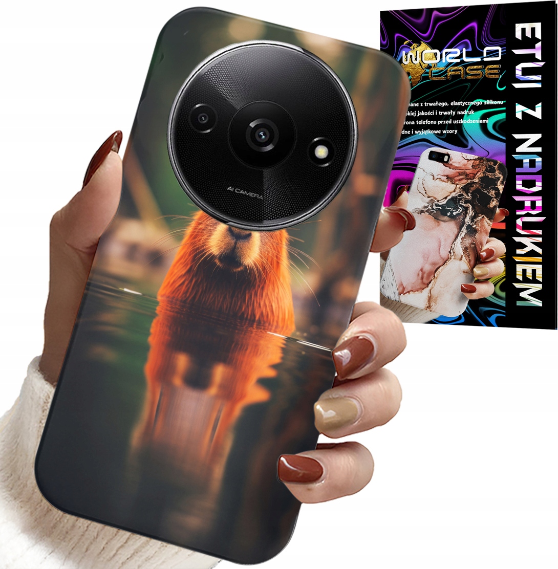 ETUI DO XIAOMI REDMI A3 - SŁODKA KAPIBARA, CAPIBARA, WIELE WZORÓW