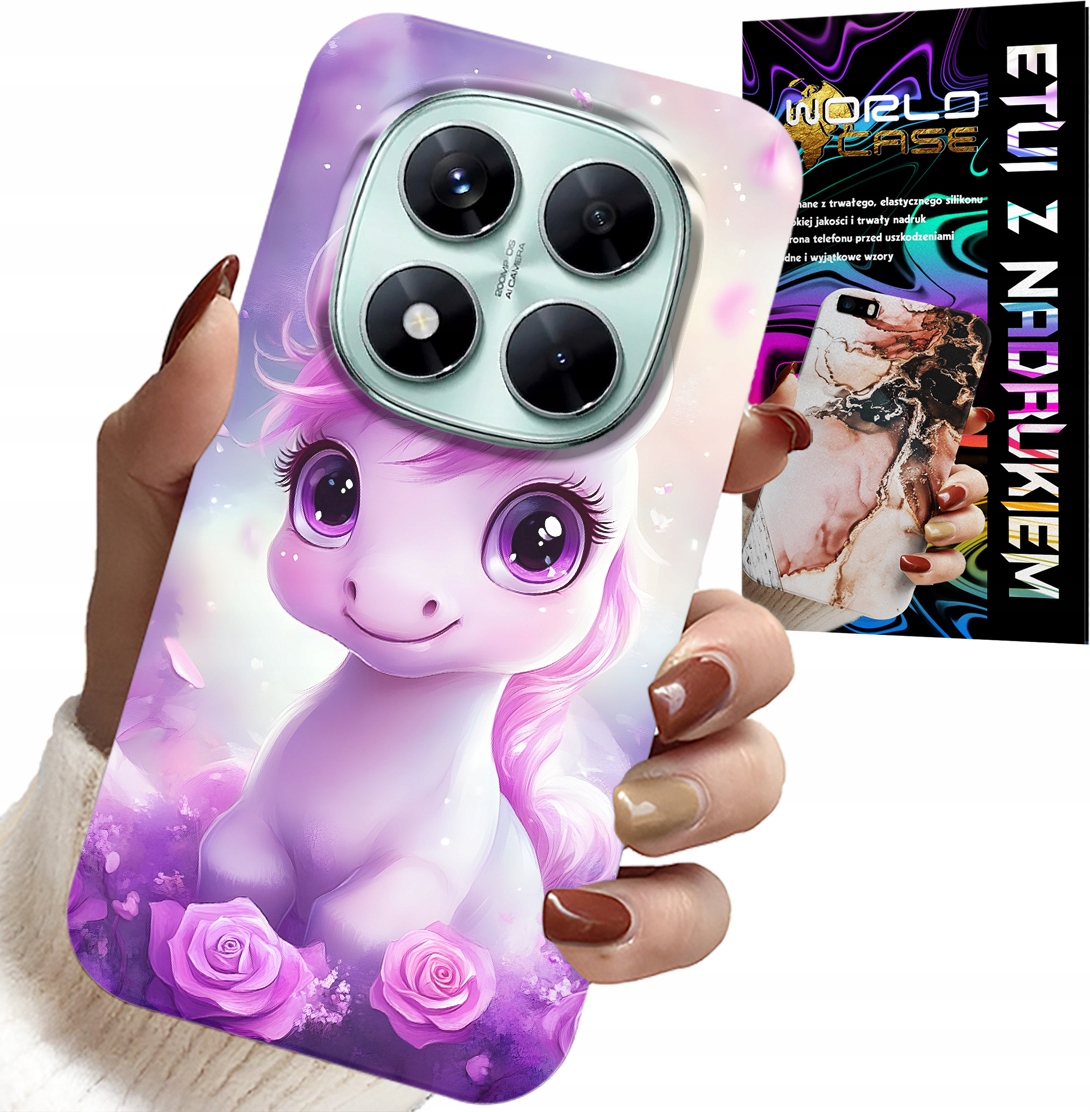 ETUI DO XIAOMI NOTE 14 PRO+ 5G - SŁODKI JEDNOROŻEC, WZORY DLA DZIECI CASE