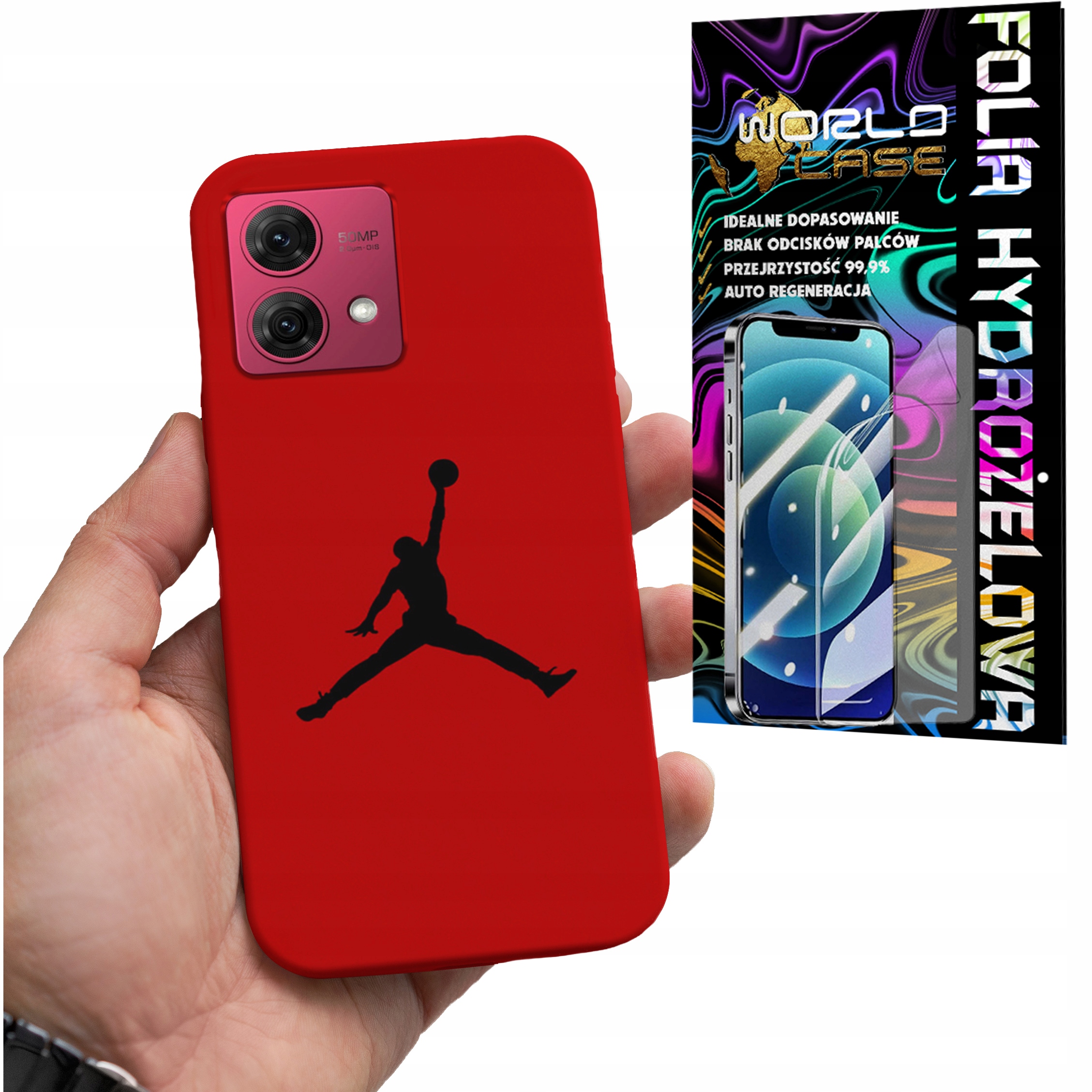 ETUI DO MOTOROLA EDGE 40 NEO - KOSZYKÓWKA WZORY DLA FANÓW NBA + FOLIA