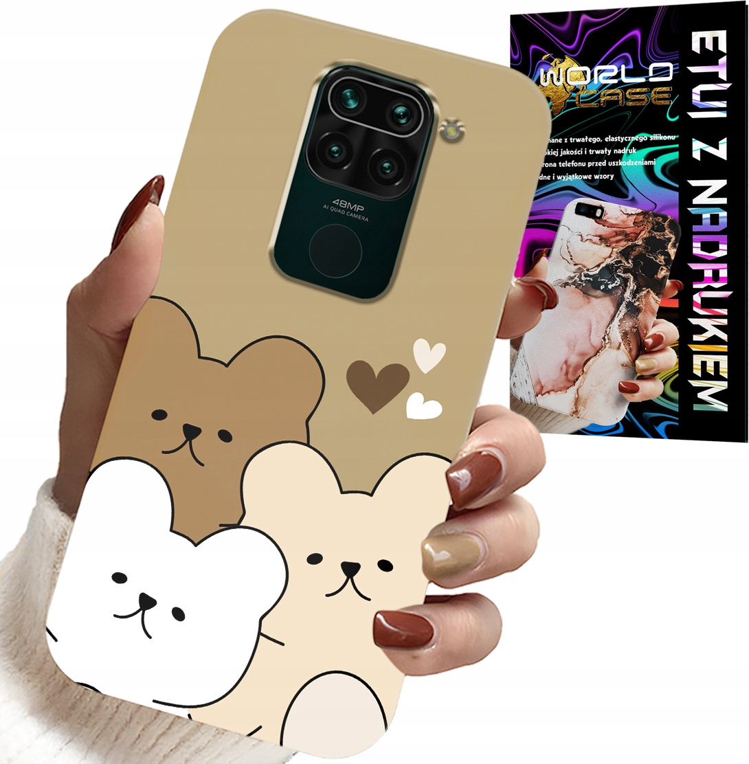 ETUI DO XIAOMI NOTE 9 - MIŚ, MISIE WZORY DLA NAJMŁODSZYCH DZIECI