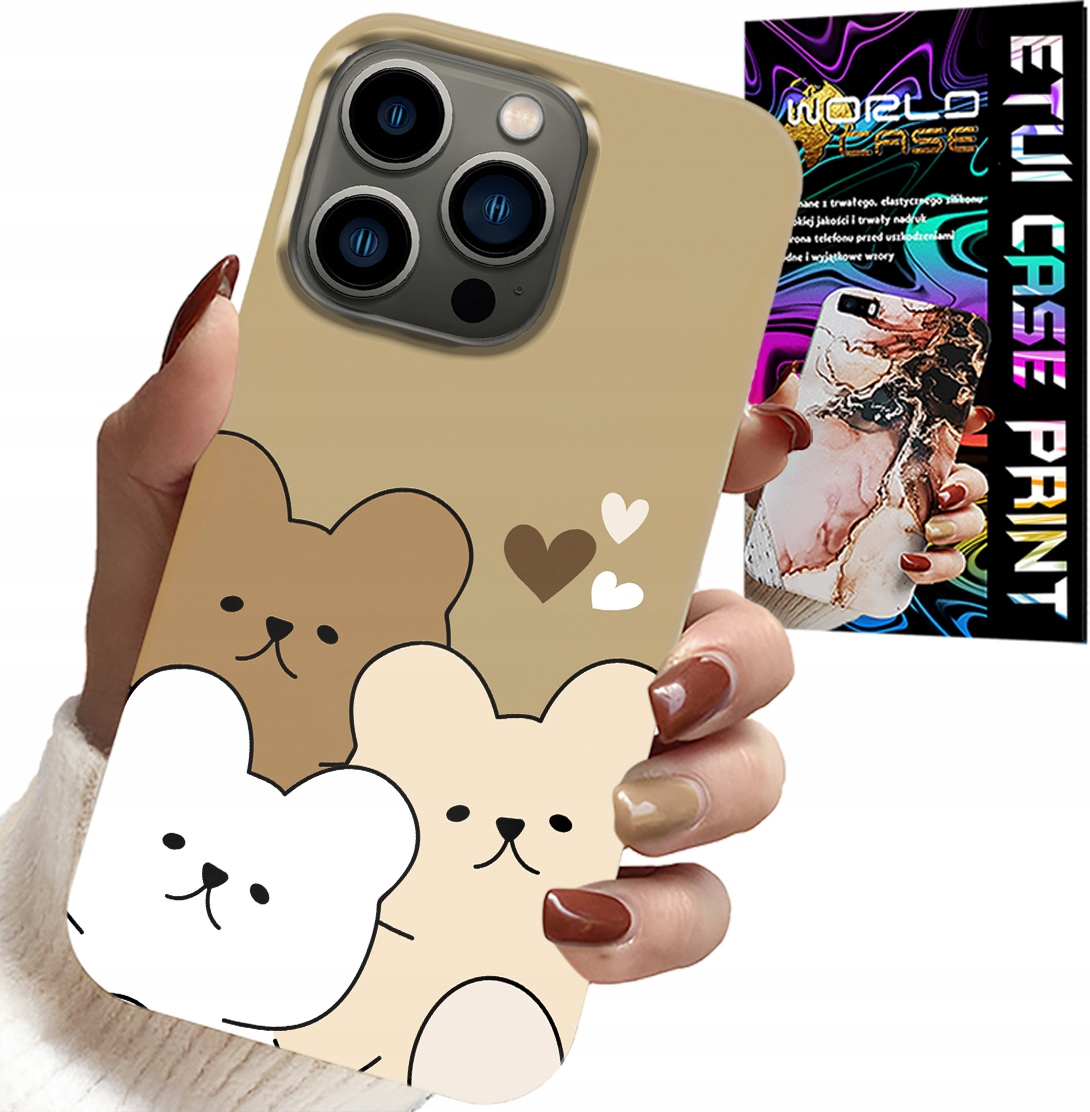 ETUI DO IPHONE 14 PRO MAX - MIŚ, MISIE WZORY DLA NAJMŁODSZYCH DZIECI