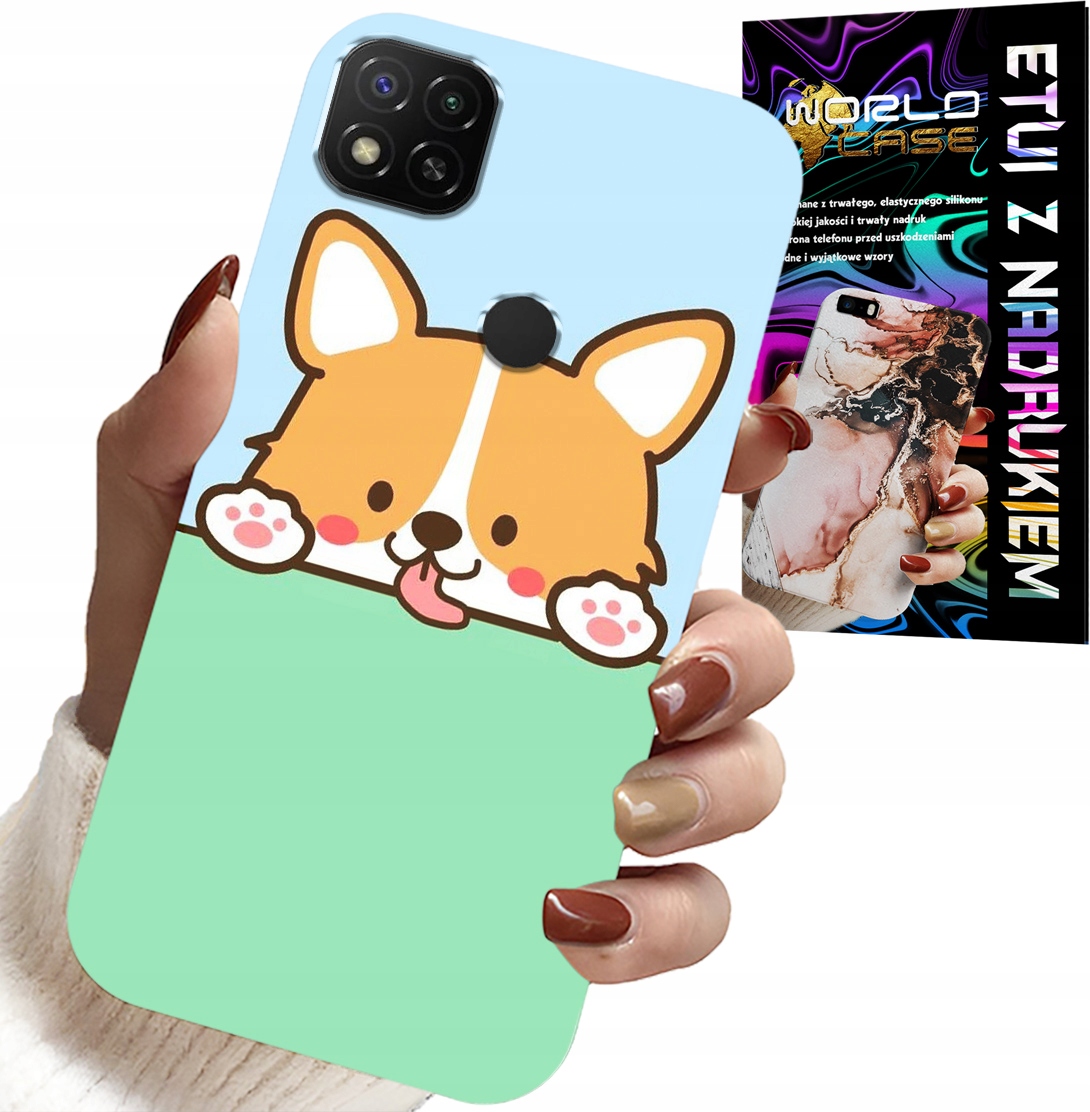 ETUI DO XIAOMI REDMI 9C - SŁODKI PIESEK WZORY Z BAJEK POKROWIEC