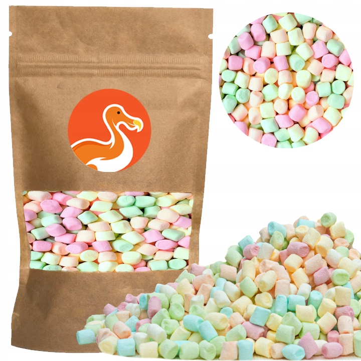 POSYPKA MIKRO PIANKI MARSHMALLOW MIX NA TORT DO DESERÓW LODÓW 50g /9mm