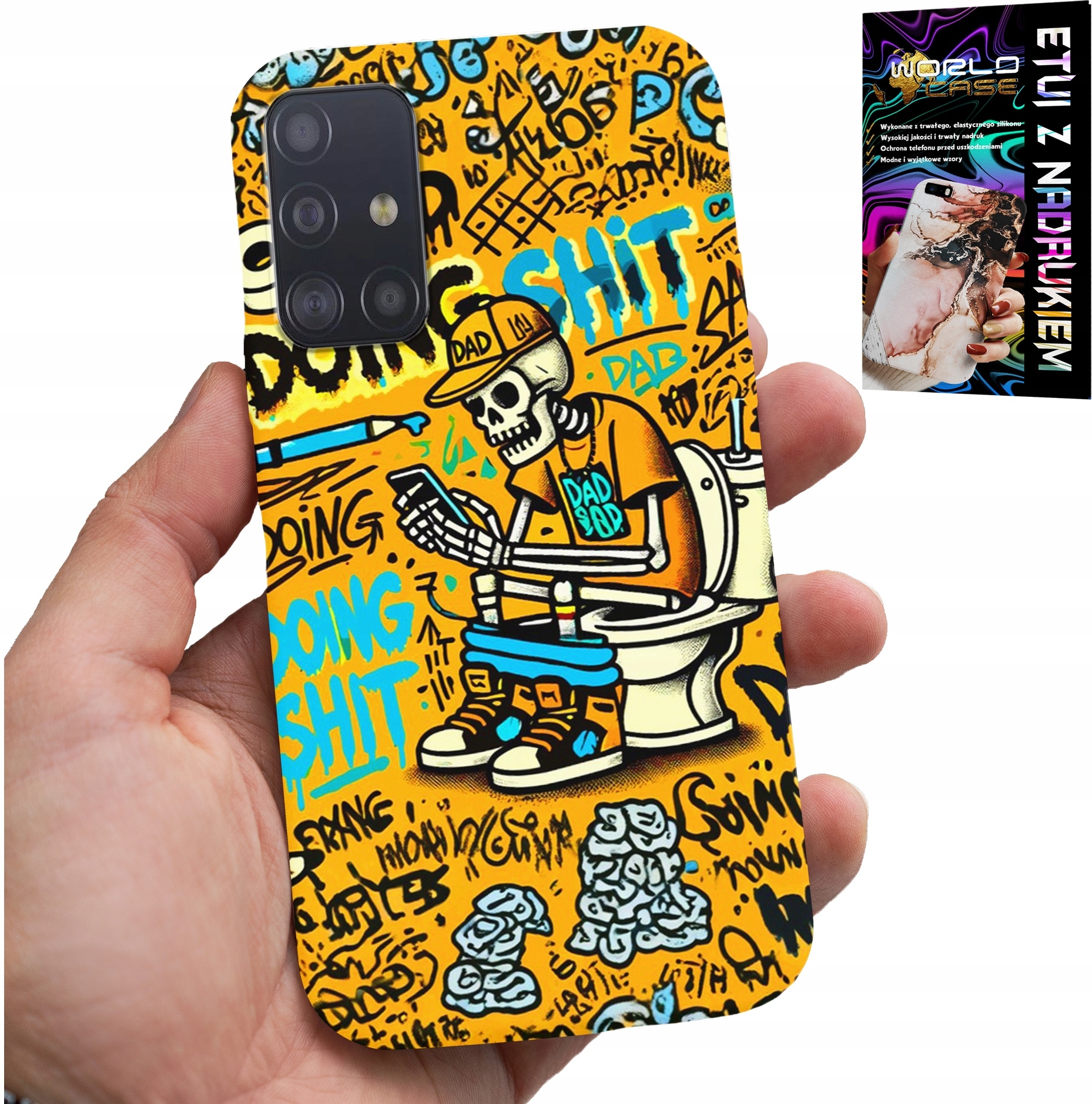 ETUI DO SAMSUNG GALAXY M31S - DOING SHIT KOŚCIOTRUP NA KIBLU CASE